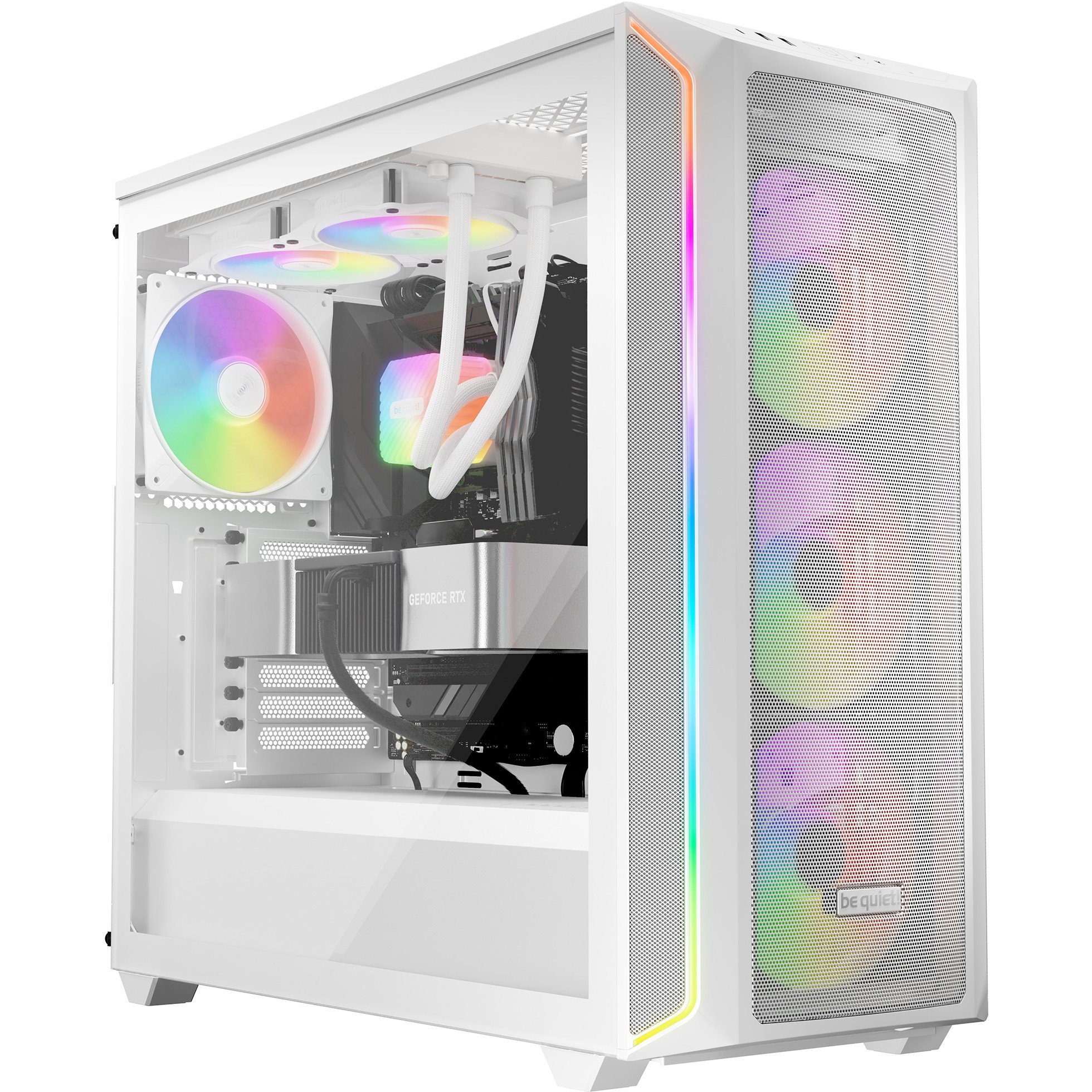 Ventilator BE QUIET! LIGHT WINGS LX PWM 140mm high-speed White Triple-Pack-1