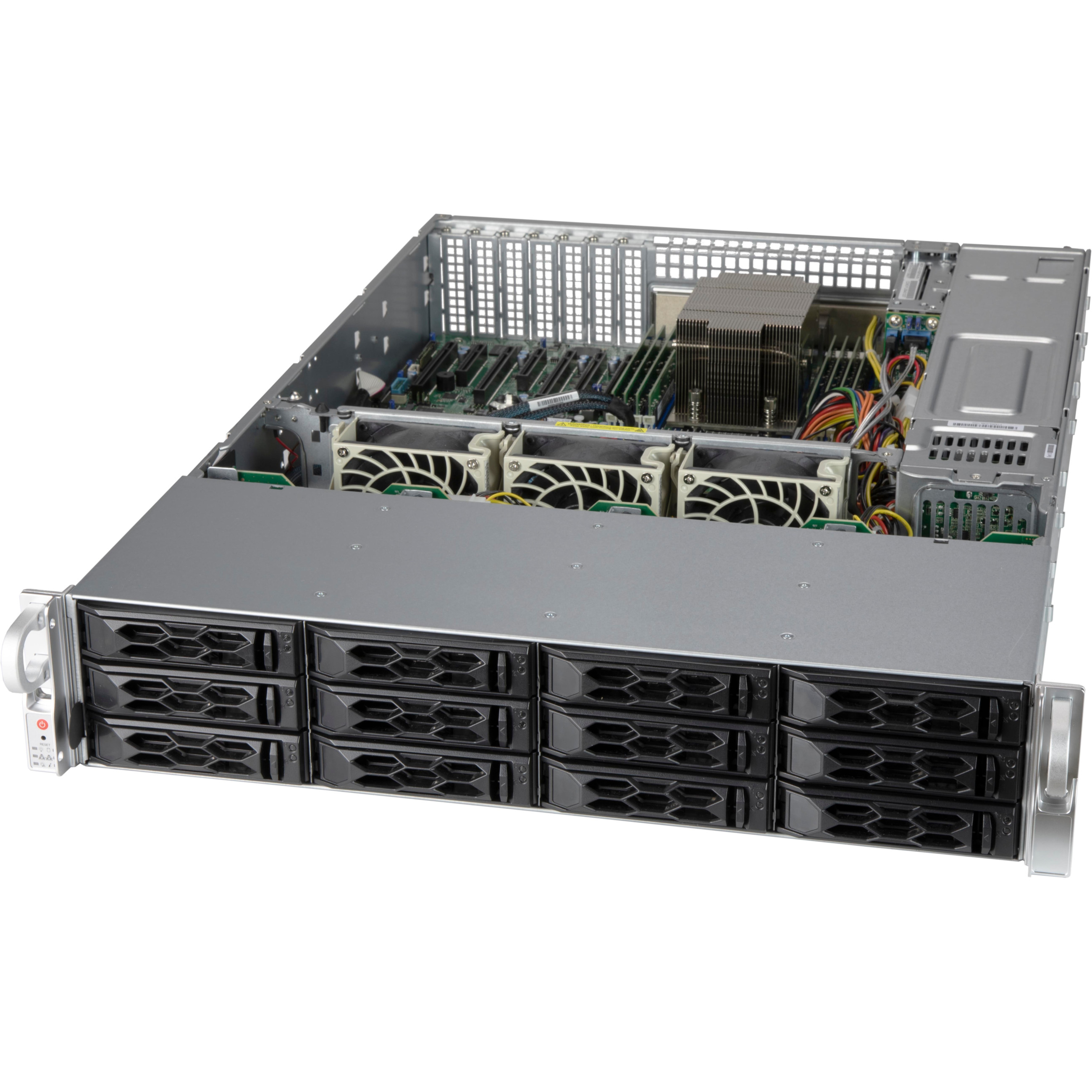 Server SUPERMICRO Supermicro 2U 12x SAS3/SATA3/NVMe4 2x920W