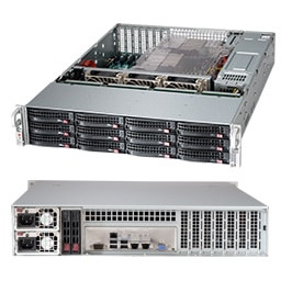 Kućište SUPERMICRO SuperChassis 2U CSE-826BAC12-R1K23LPB