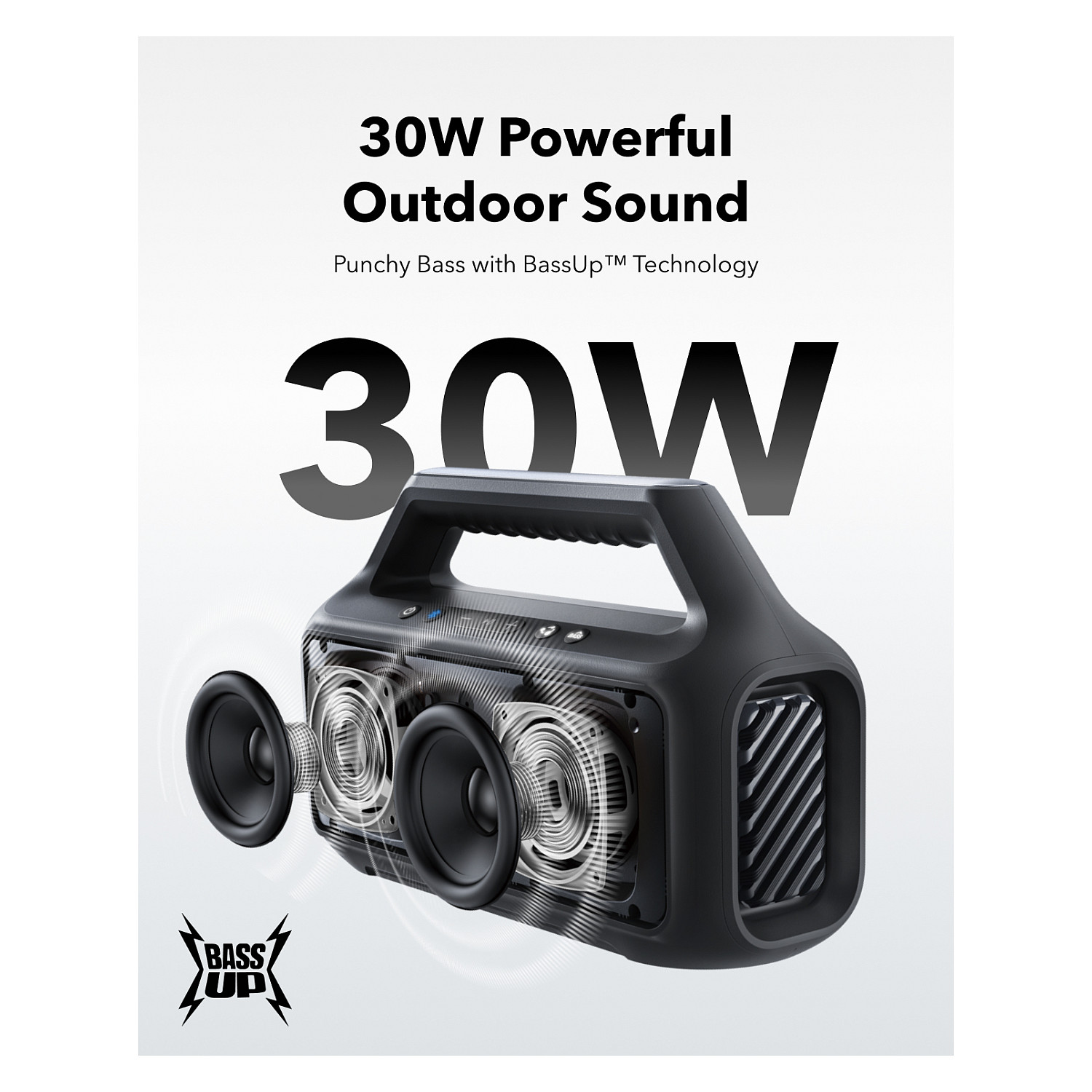 Zvučnik ANKER Soundcore Boom 2 SE Bluetooth crna boja-2
