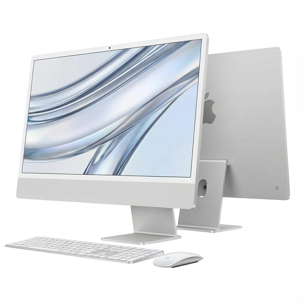 Laptop APPLE iMac Z1E2 (23.5" ekran, 1920x1080, 8C CPU, 16GB RAM, 1TB SSD, grafika 8C GPU, OS, njemačka tipkovnica, srebrna boja)
