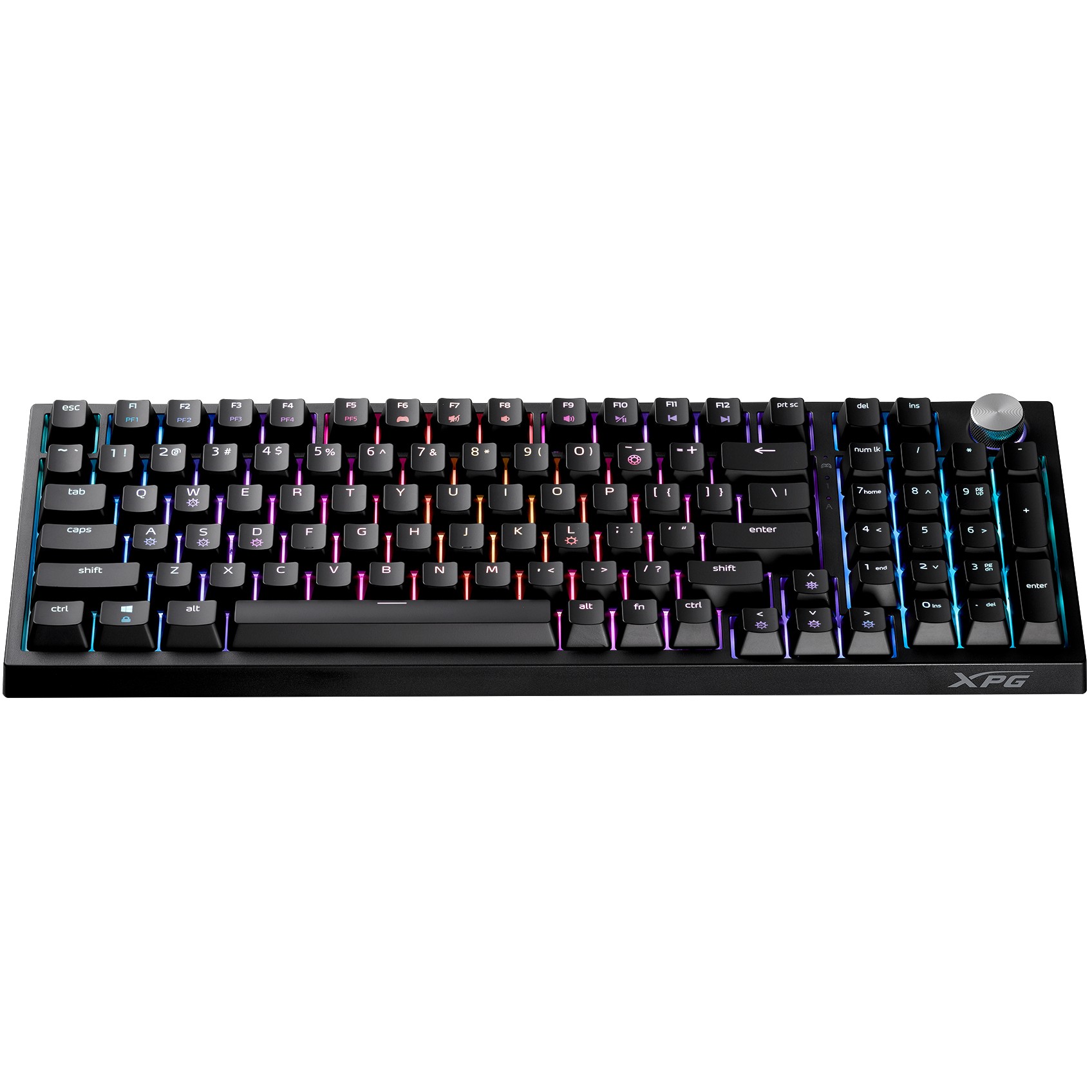 Gaming tipkovnica ADATA XPG SORCERER (US Layout) crna – internacionalna non HR tipkovnica-3