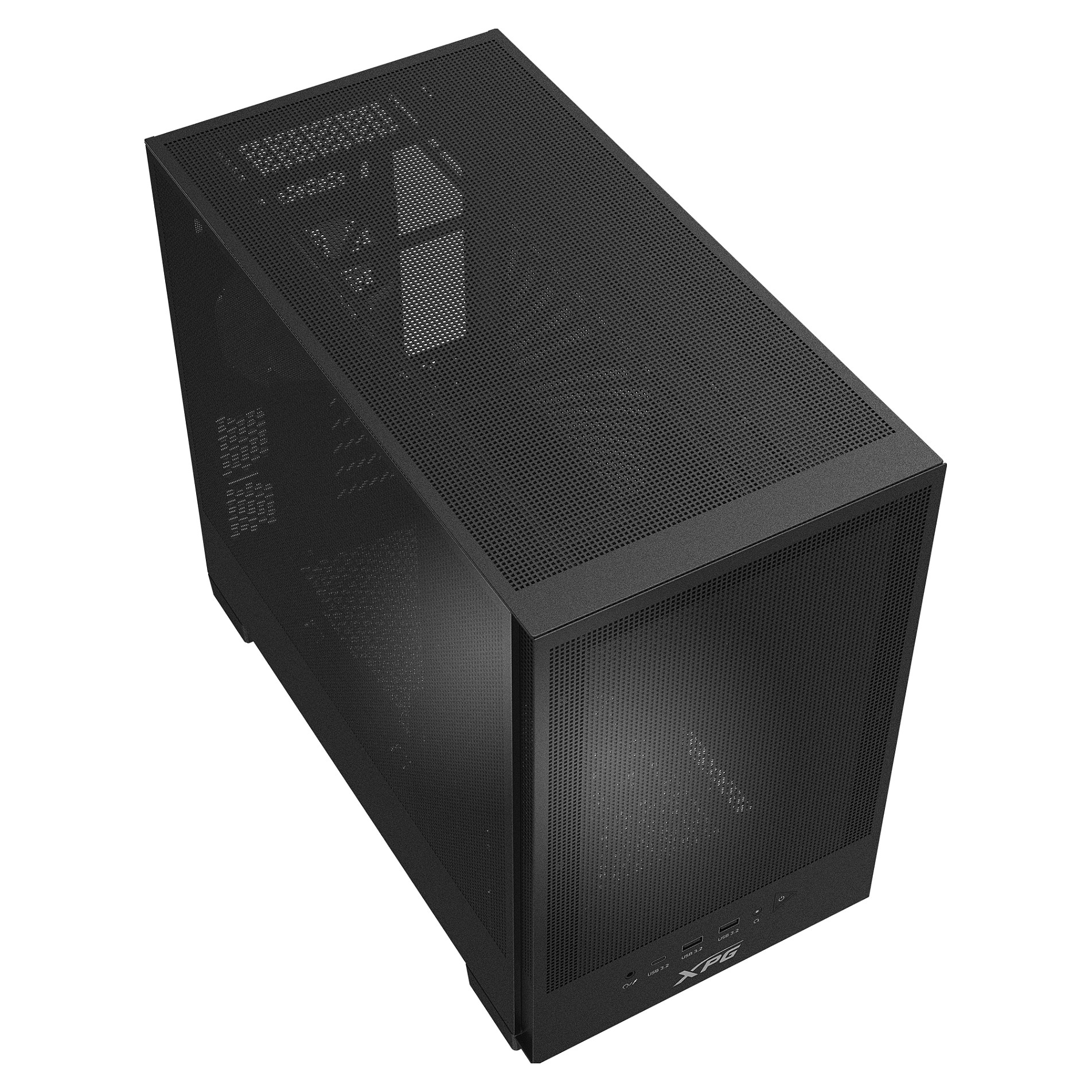 Kućište XPG Valor Mesh Nano (mATX mini tower, kaljeno staklo, USB-C, 1x 120mm ARGB ventilator, crno)-5