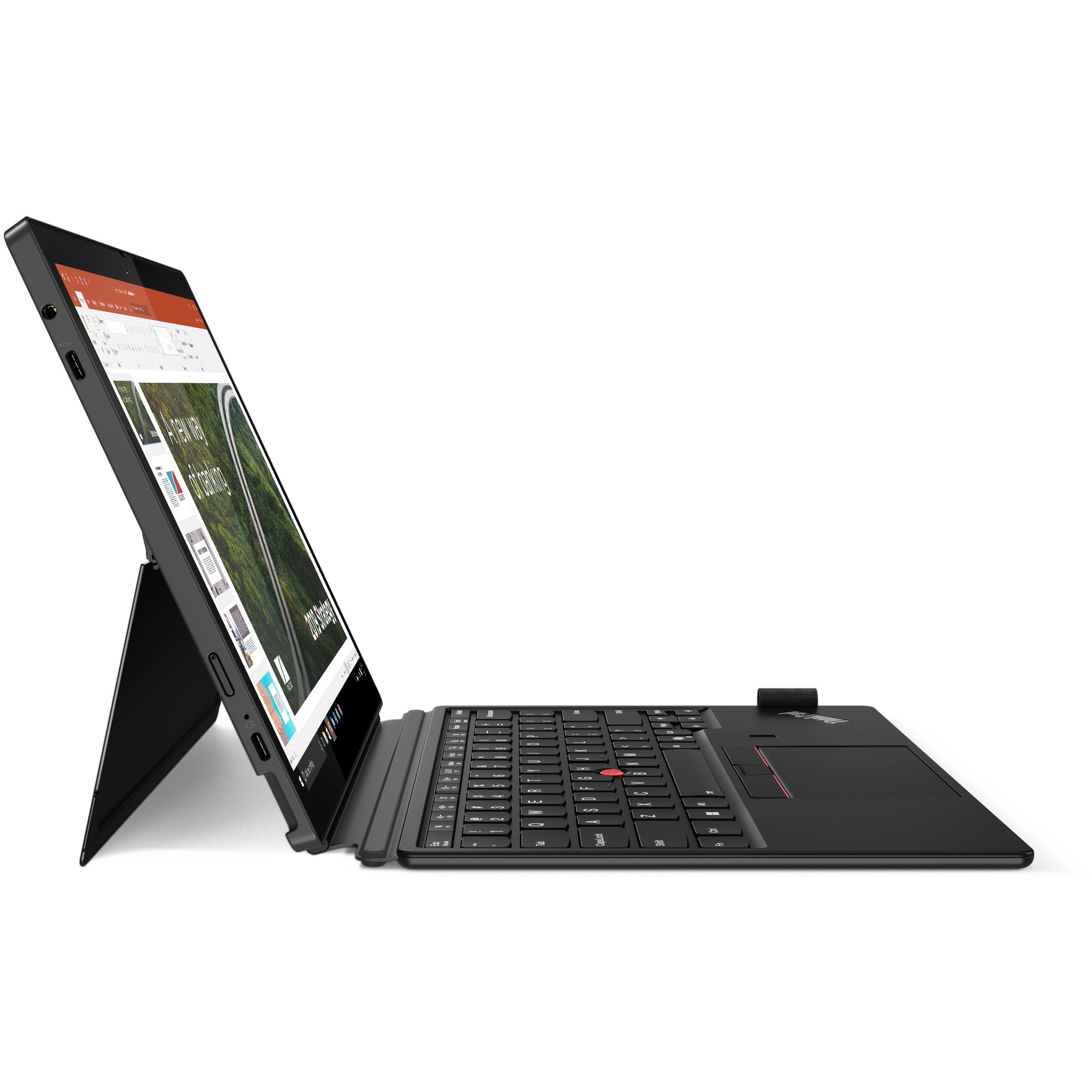Laptop LENOVO ThinkPad X12 Detachable G2 Ultra 7 (12.3" FHD, Intel vPro, 32GB RAM, 1TB SSD, 4G, Windows 11 Pro) – internacionalna non HR tipkovnica-2
