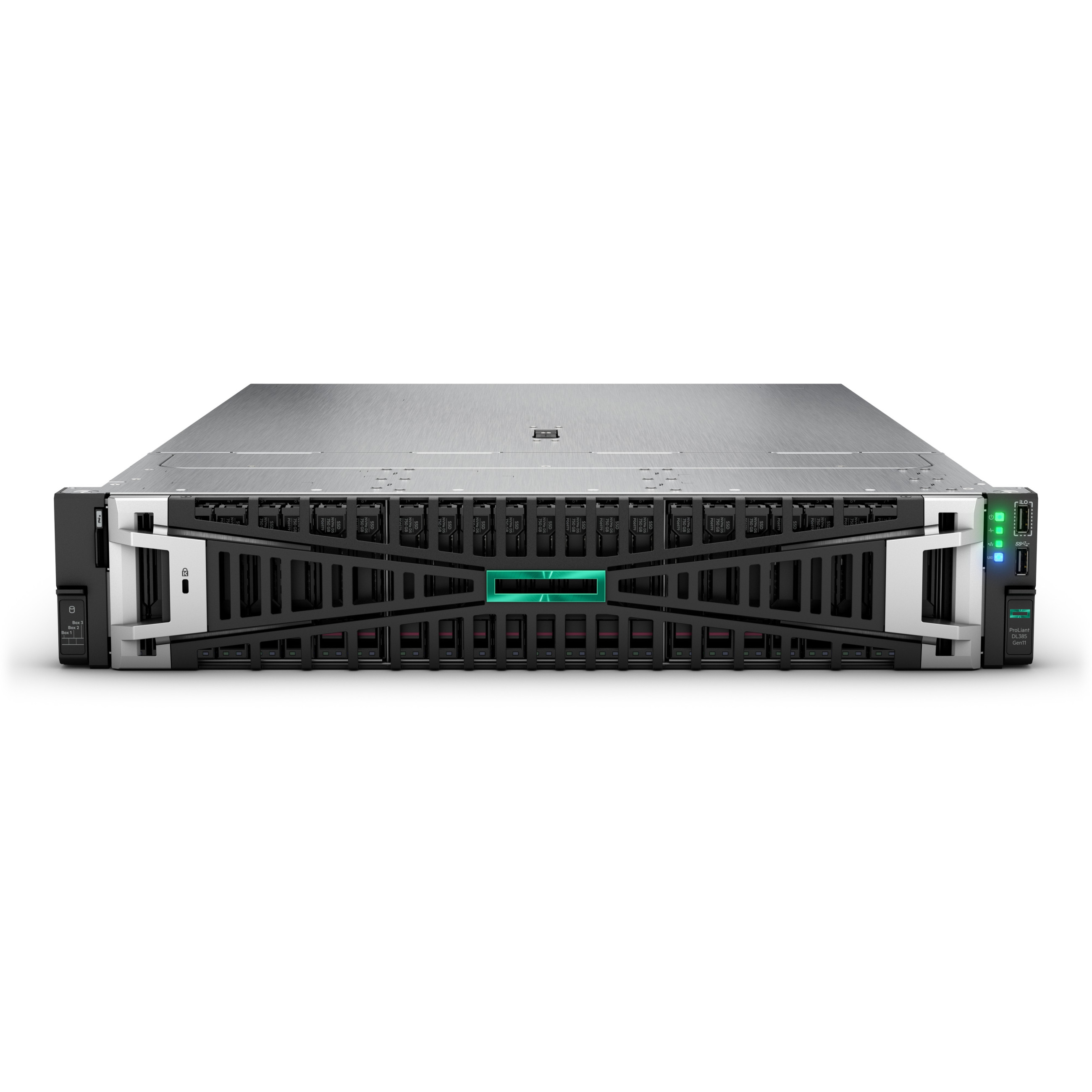 Server HP HPE DL385 Gen11 9124 64GB-R 8SFF MR408i-o 2x480GB 2x1000W-0