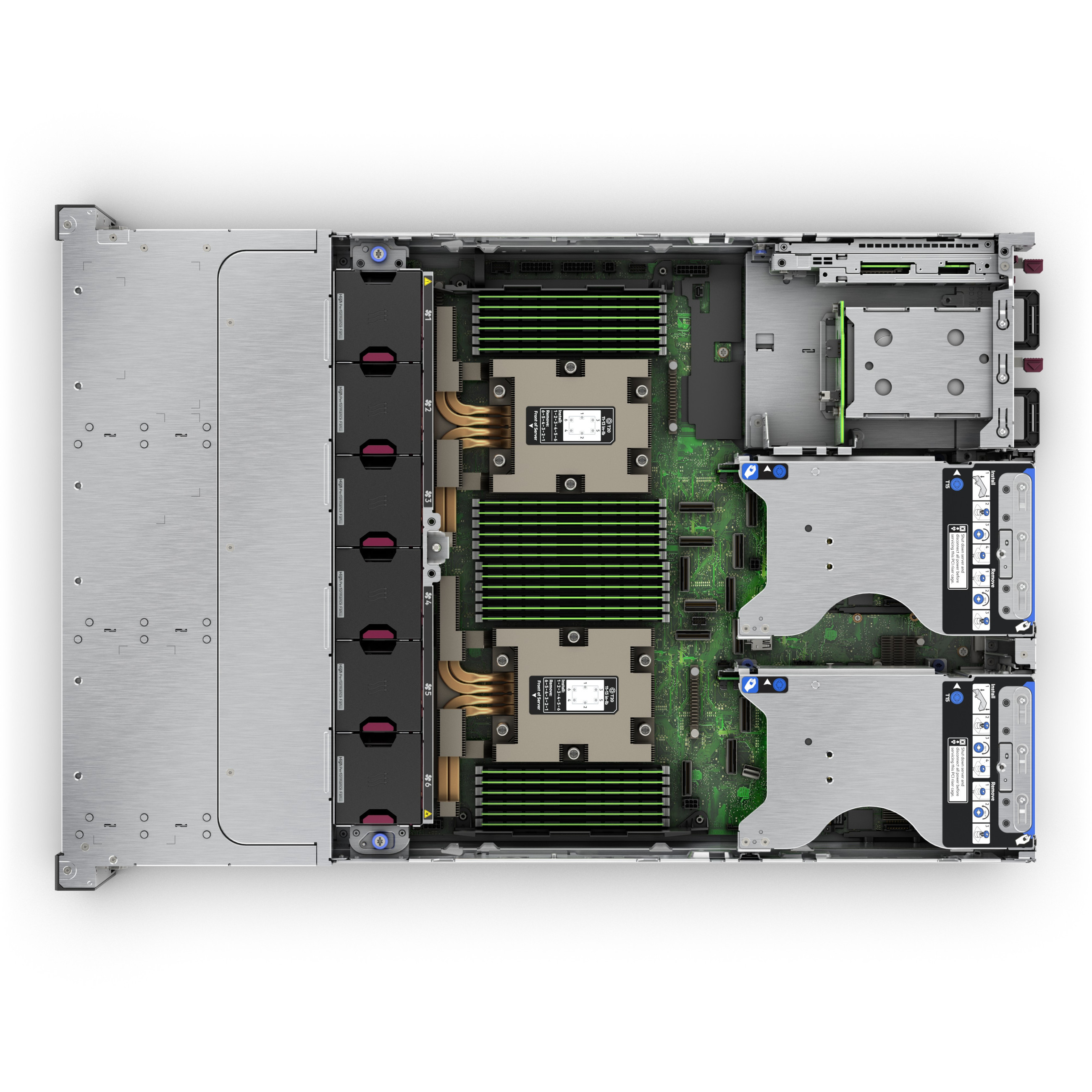 Server HP HPE DL385 Gen11 9124 64GB-R 8SFF MR408i-o 2x480GB 2x1000W-2