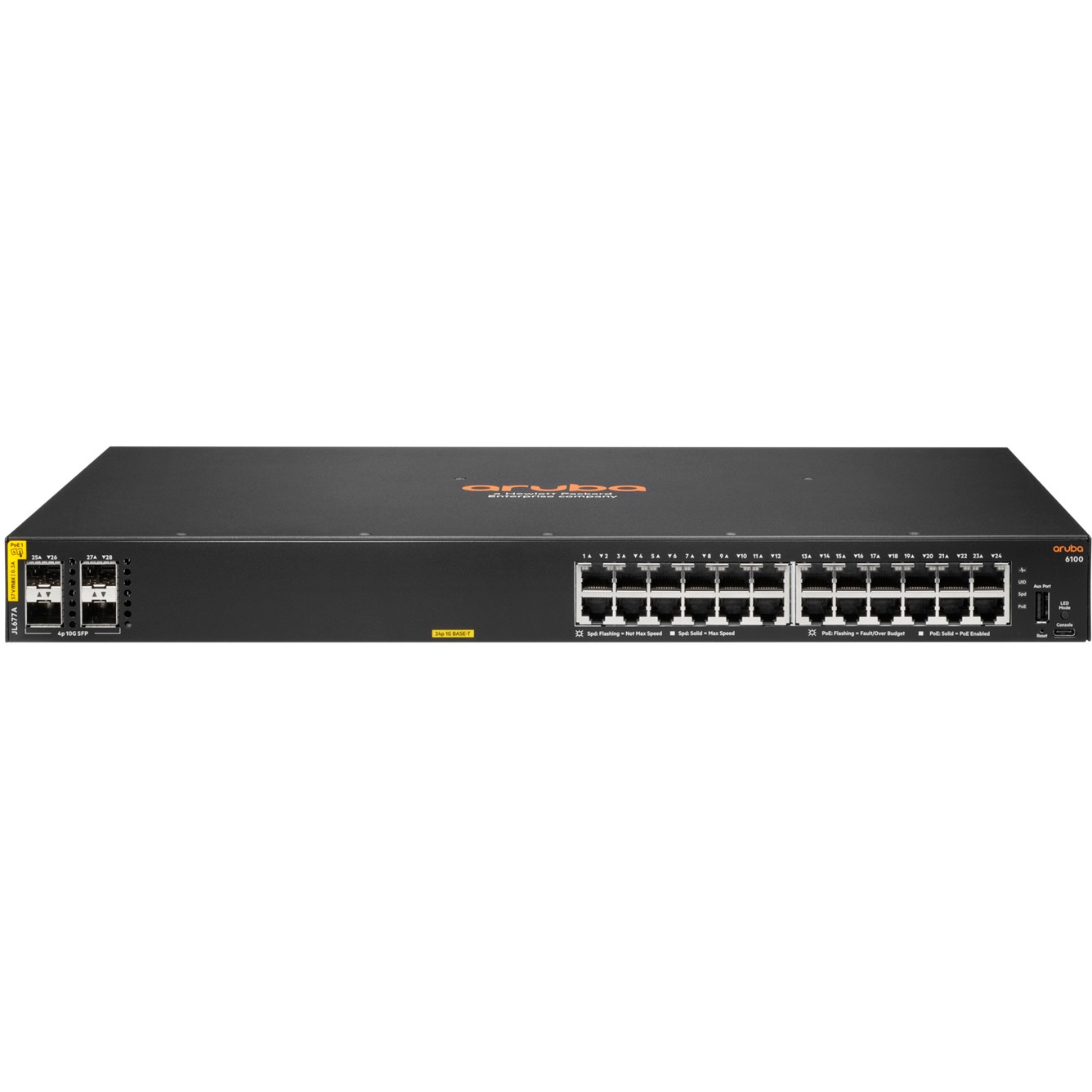 Preklopni uređaj HP ARUBA 6100 24G CL4 4SFP+-0
