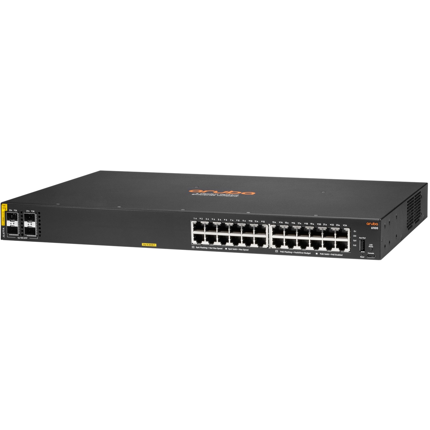 Preklopni uređaj HP ARUBA 6100 24G CL4 4SFP+-1