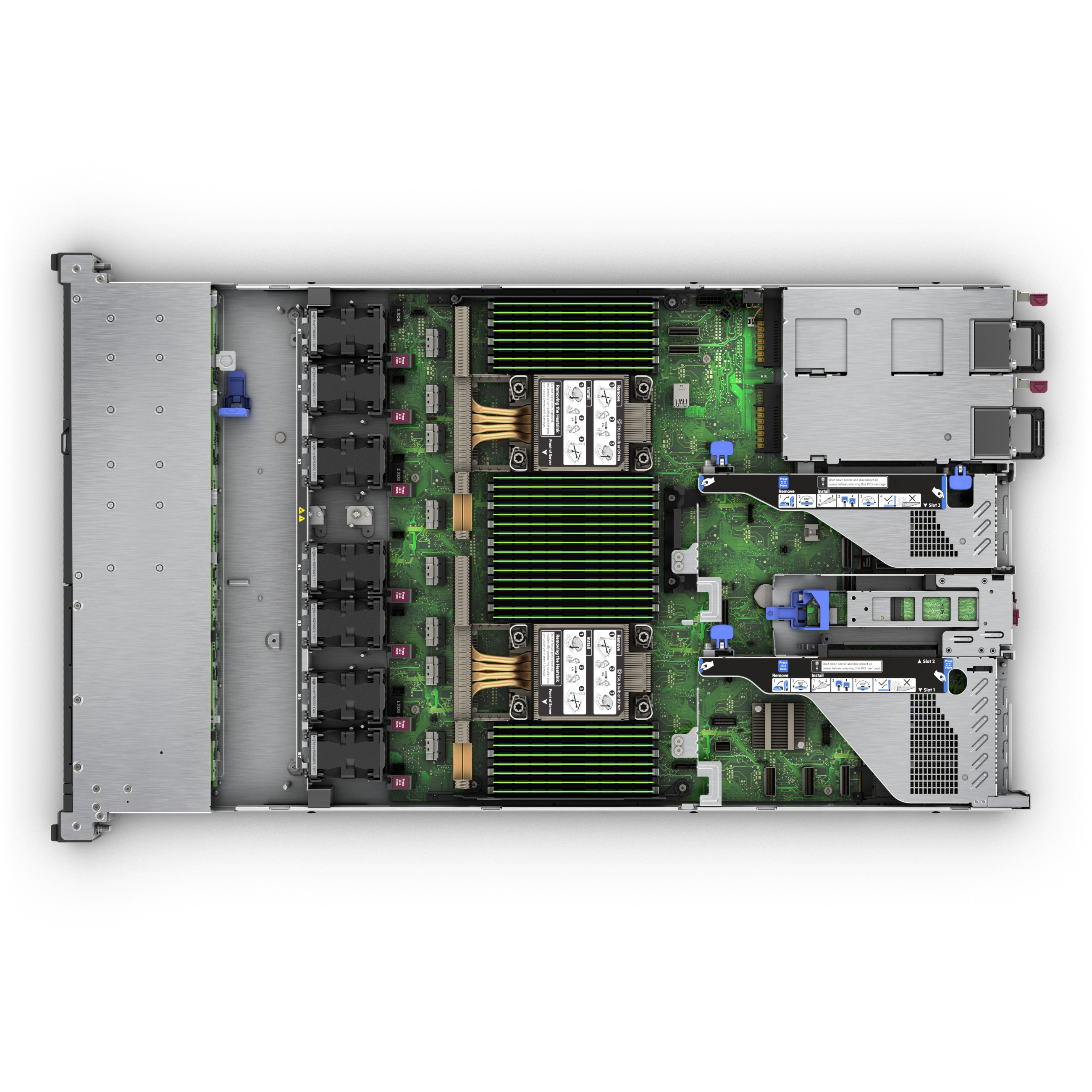 Server HPE ProLiant DL360 Gen11 (1u, 4510, 64gb, 8sff, 2x 2.4tb, 2x 1000w)-2