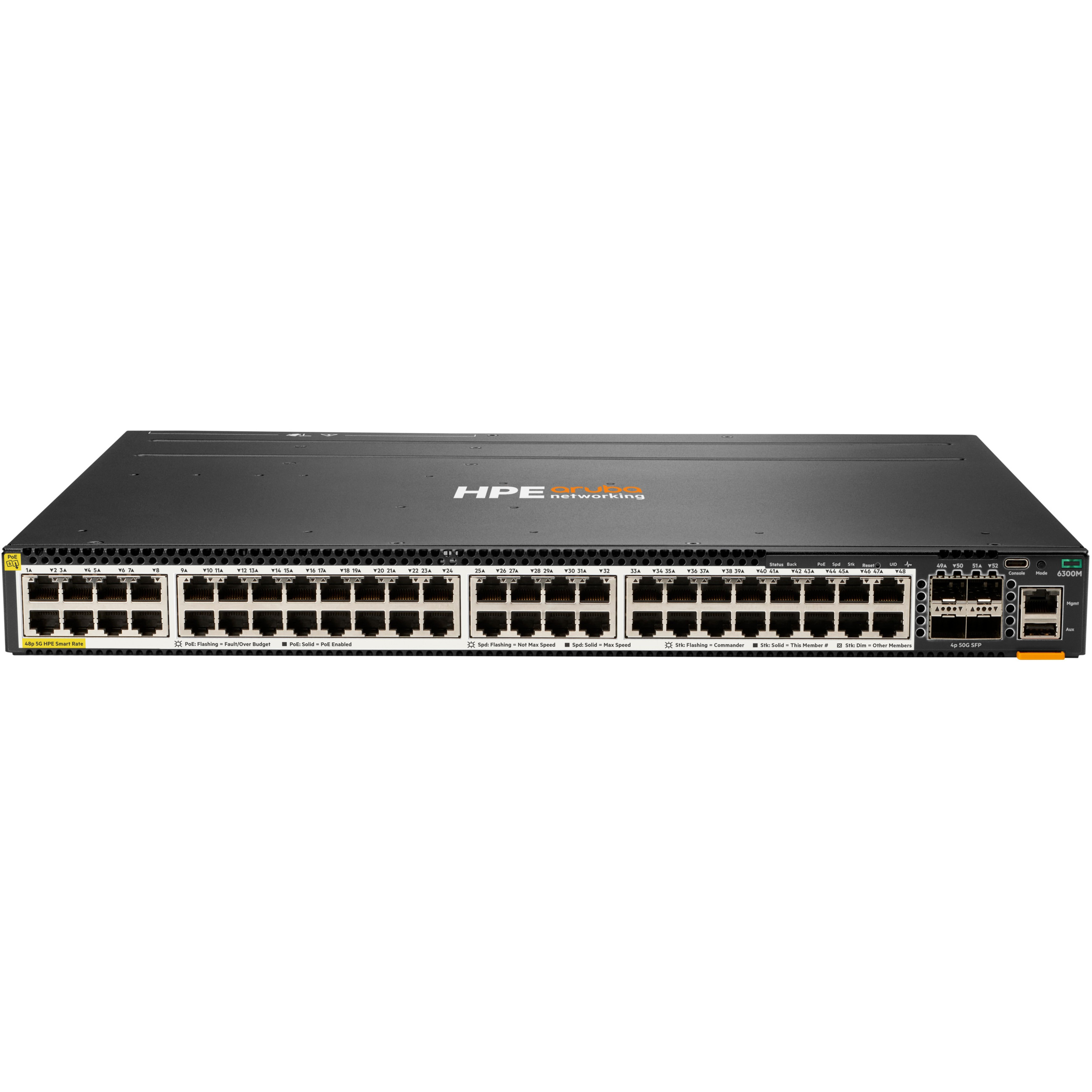Preklopni uređaj HP ARUBA 6300M 48SR5 CL6 POE STOCK-0