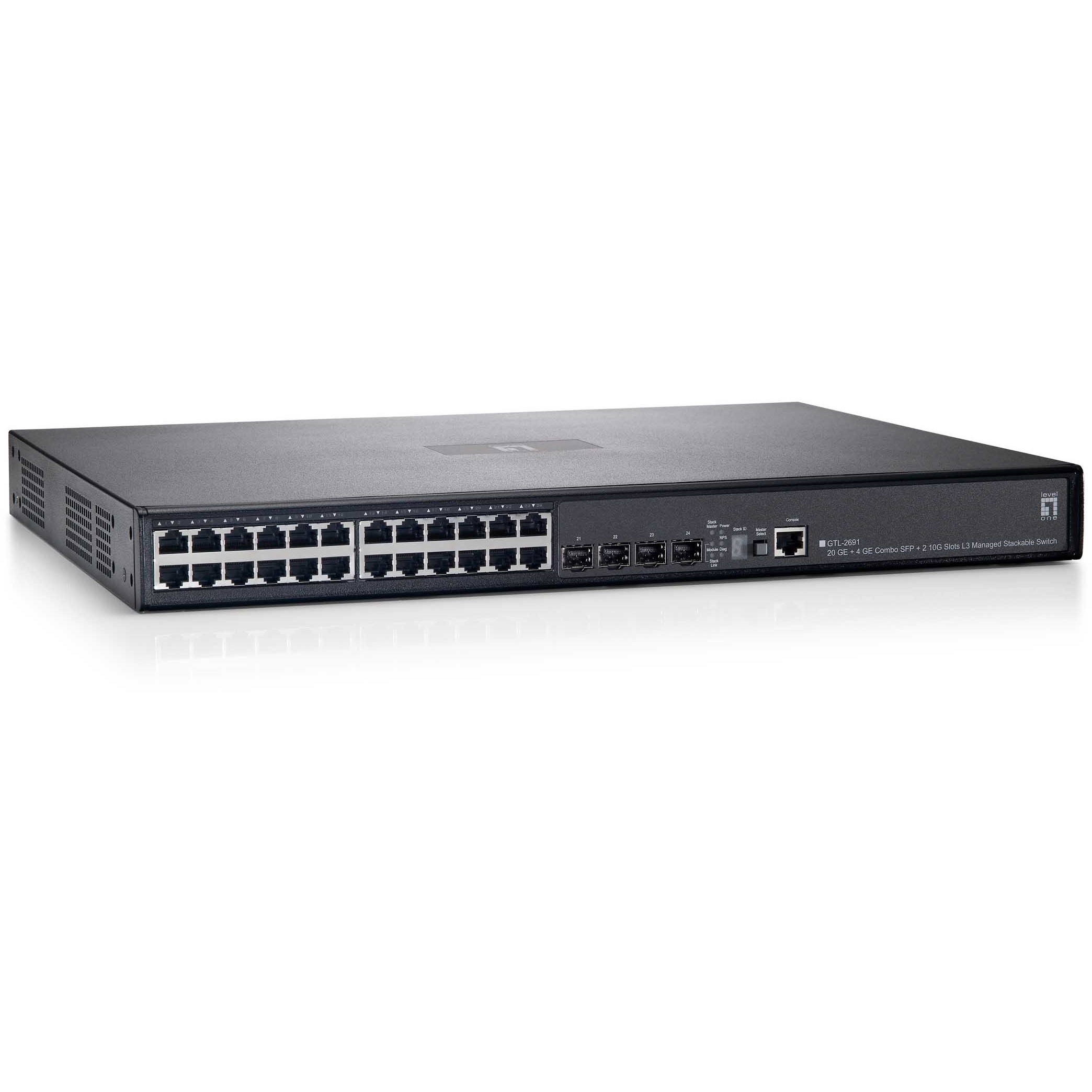 Switch LEVELONE GTL-2691 24x GE 2xGE 4xGSFP+19