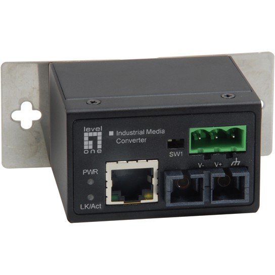 Konverter LEVELONE IEC-4002 10/100TX>ST MM 2km