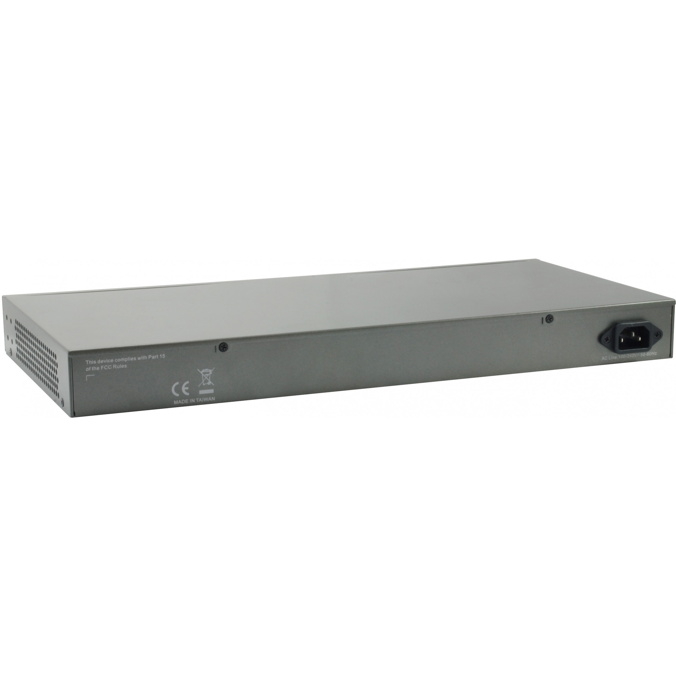 Switch LEVELONE GEP-2651 26x GE 2xGSFP 19" 185W 24xPoE+-1