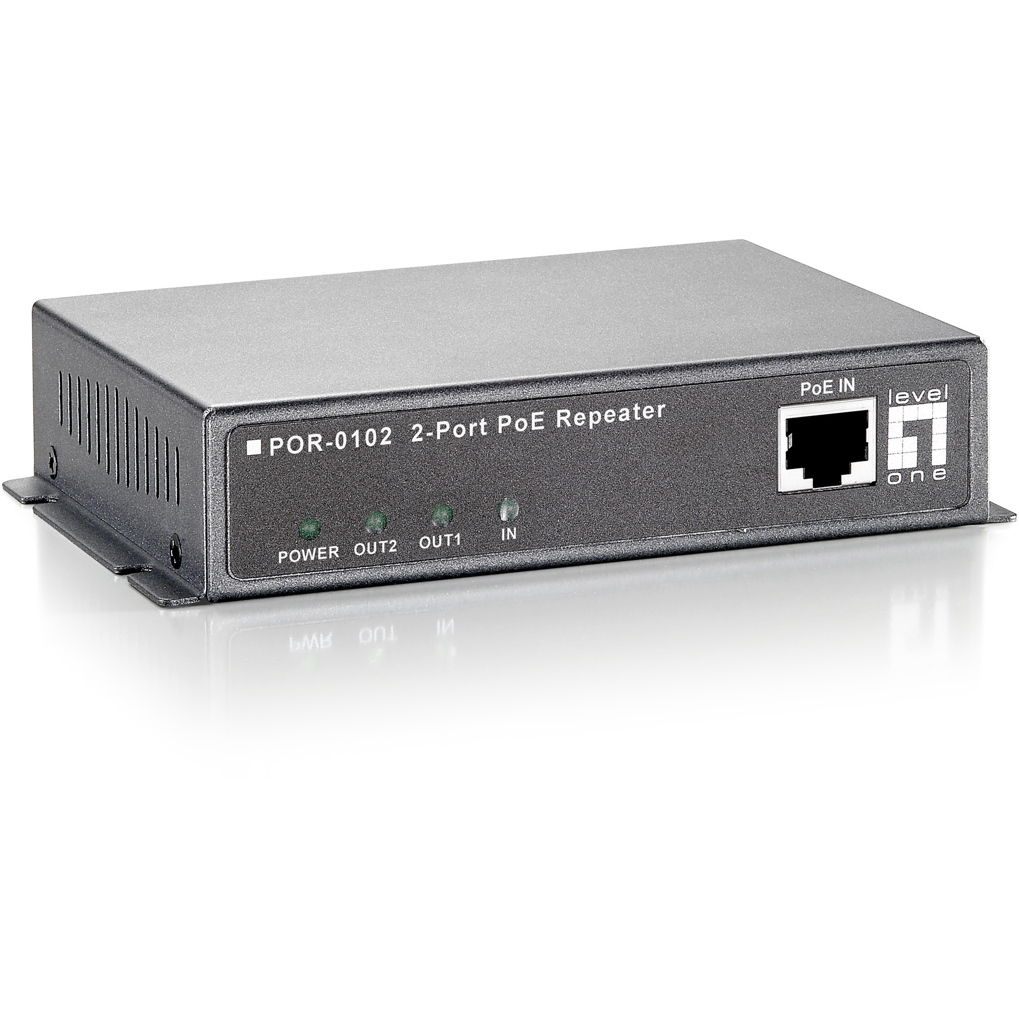 Repeater LEVELONE POR-0102 2x PoE-0
