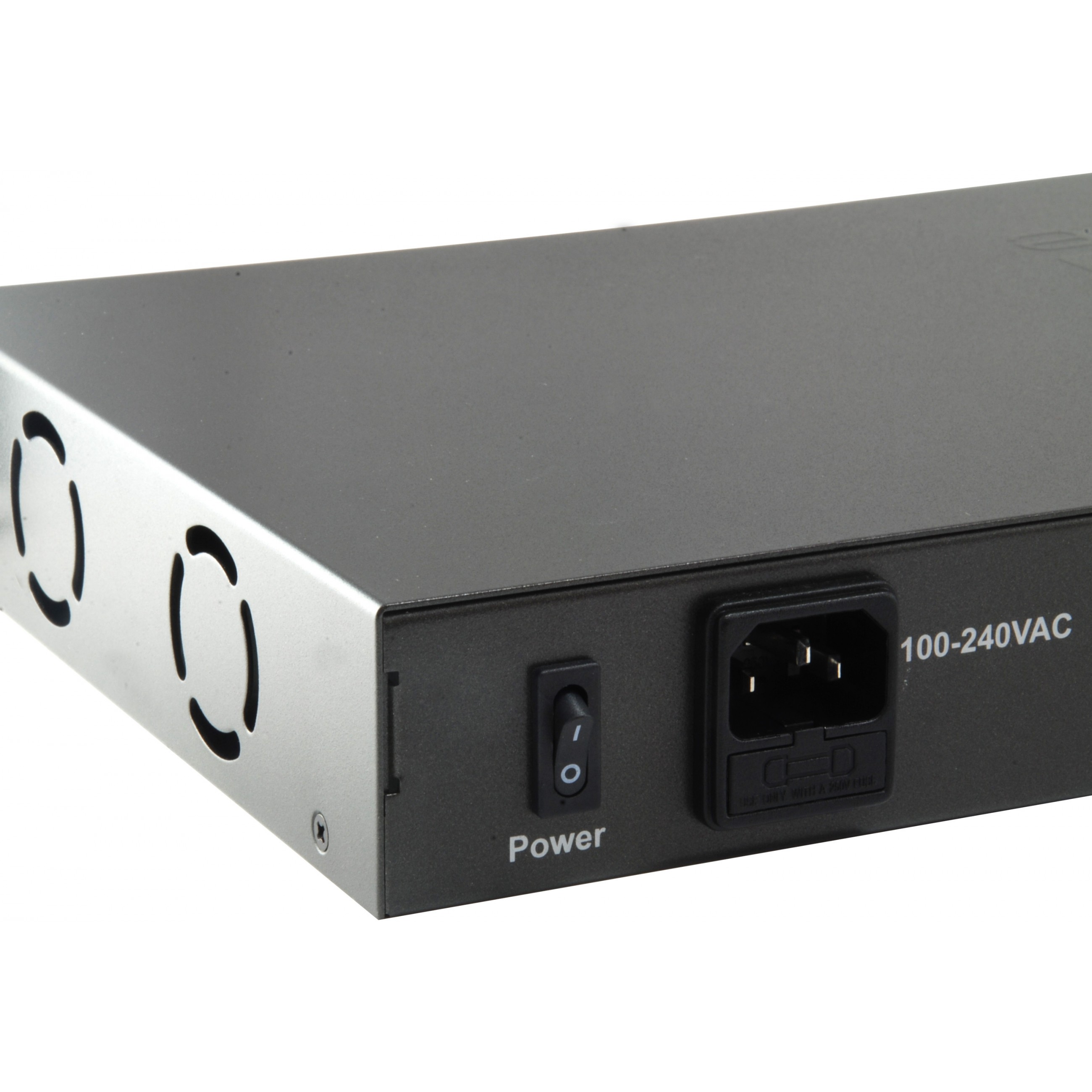 Switch LEVELONE FGP-2601 24x FE 2xGE 19" 150W 24xPoE-4