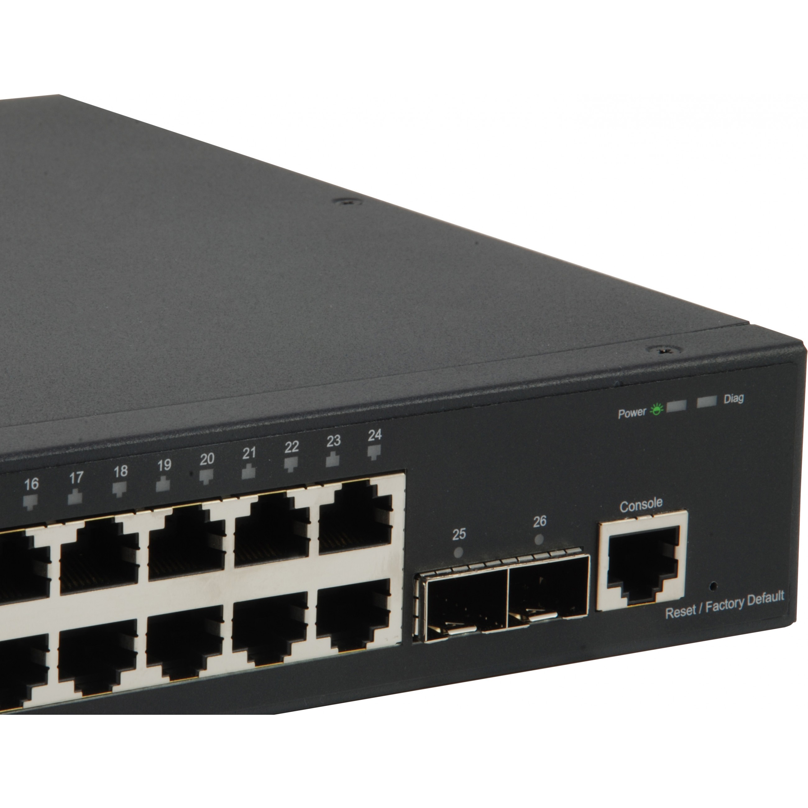 Switch LEVELONE GTL-2661 24x GE 2x10GSFP+-4