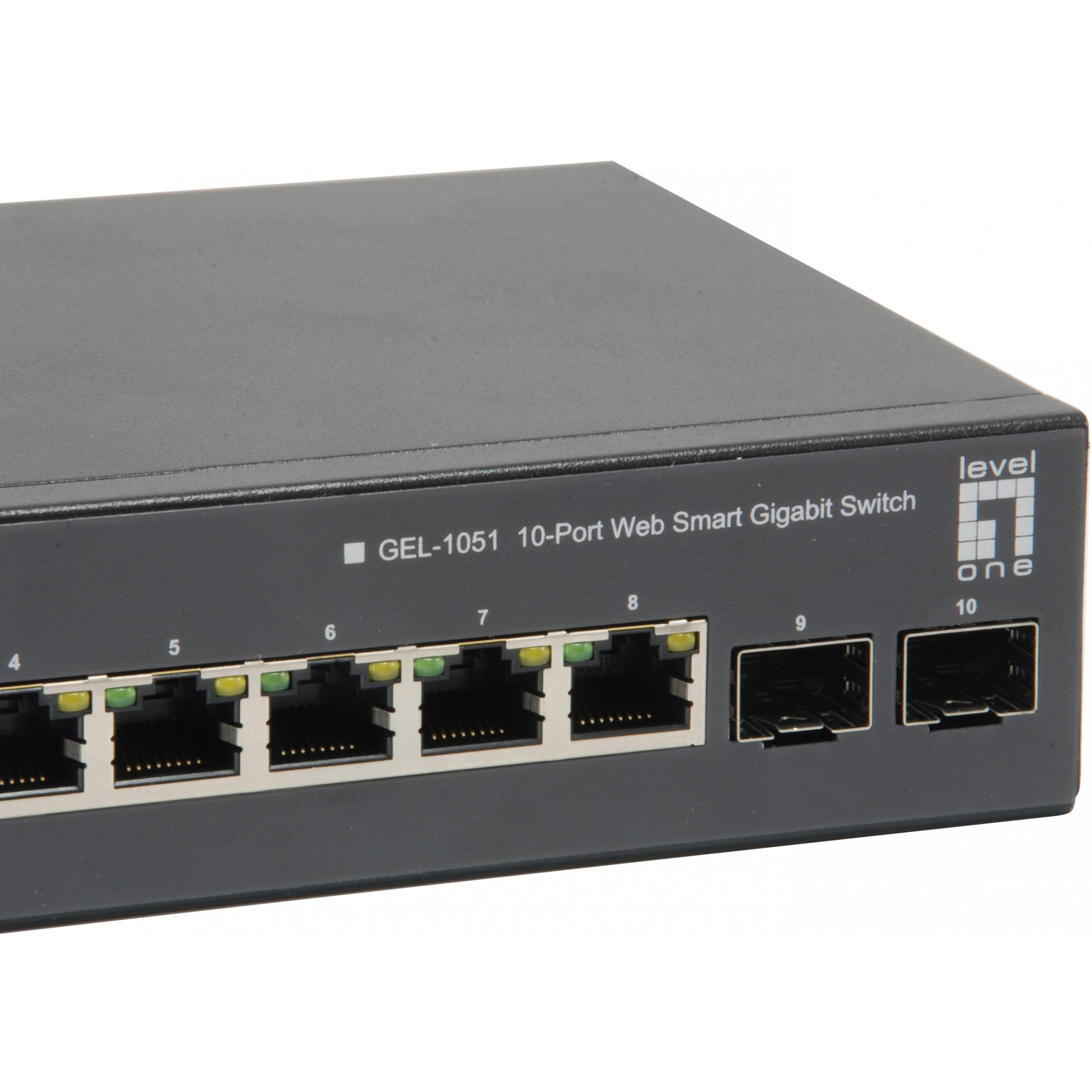 Switch LEVELONE GEP-1051 8x GE 2xGSFP 70W 8xPoE-4