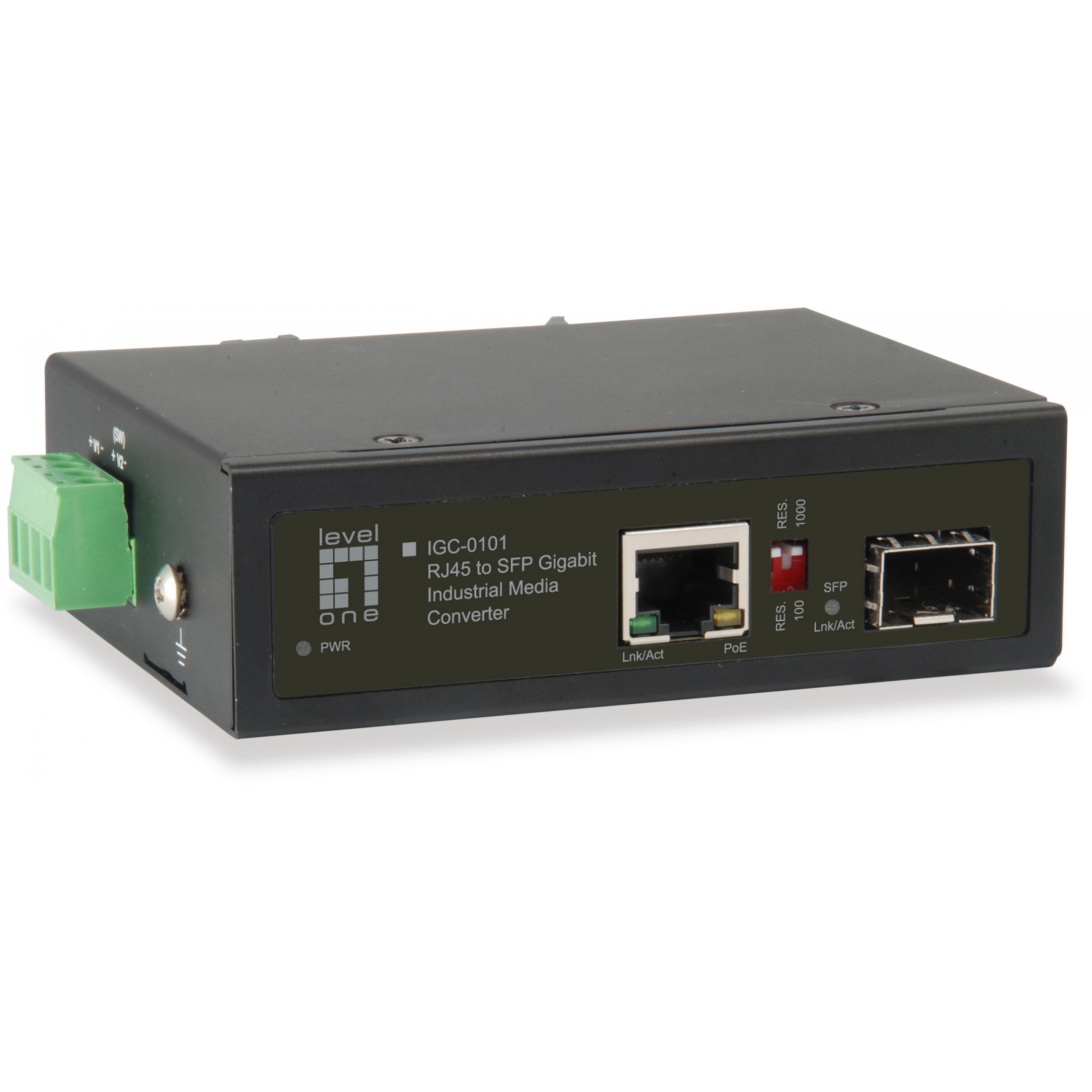 Konverter LEVELONE IGC-0101 10/100/1000T>1000SX SFP-0