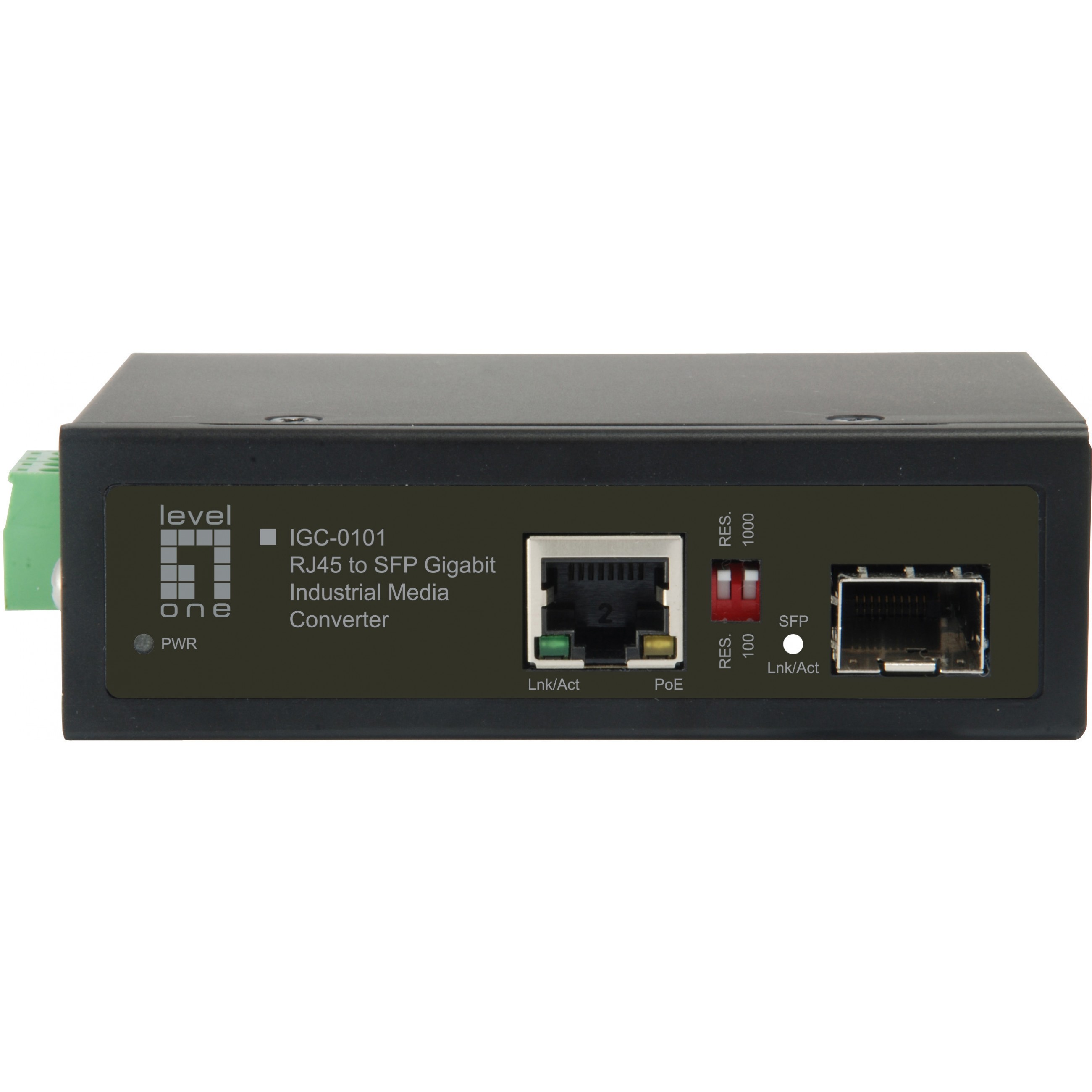 Konverter LEVELONE IGC-0101 10/100/1000T>1000SX SFP-2