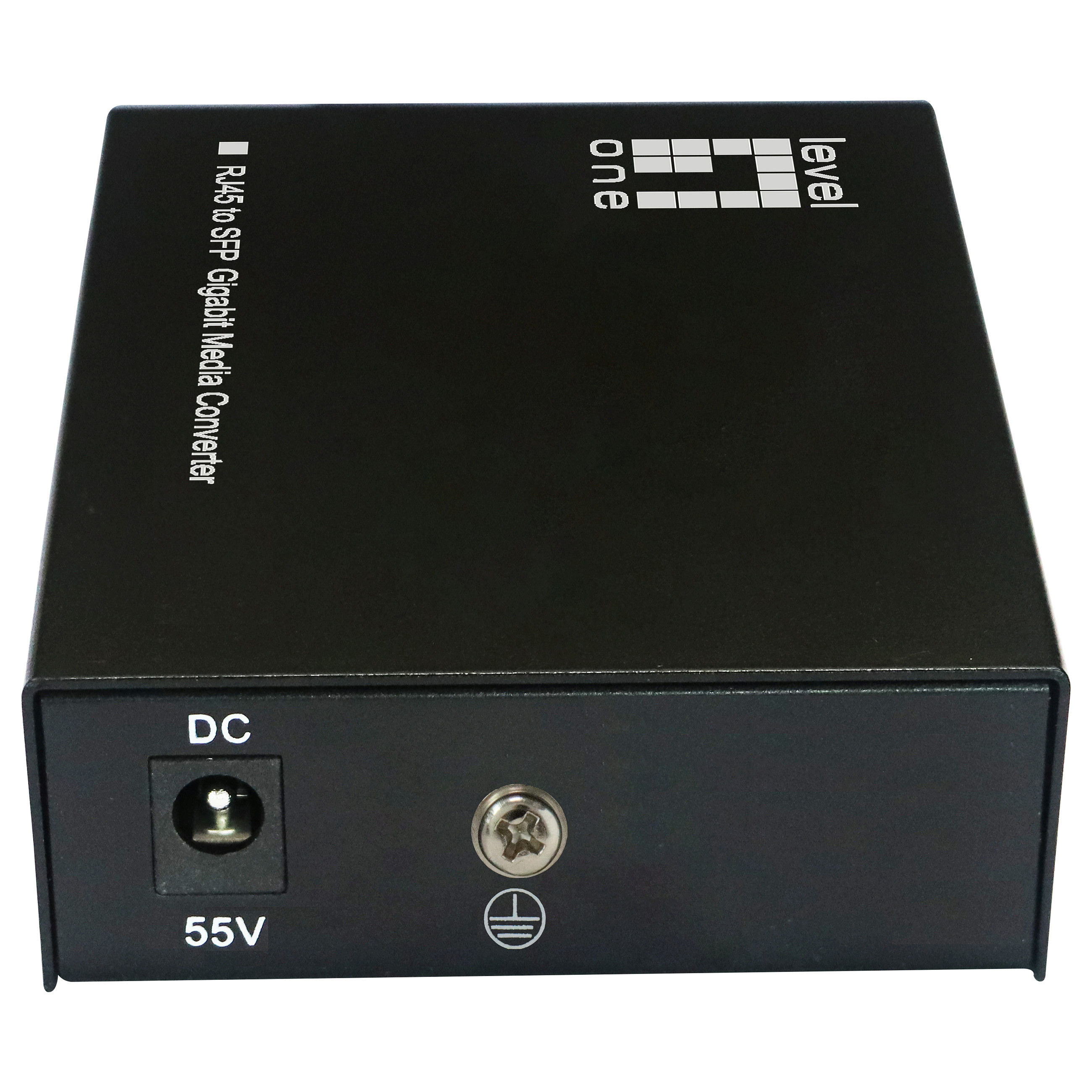Media konverter LEVELONE GVT-2015 (gigabit rj45 to sfp, 60w poe)-1