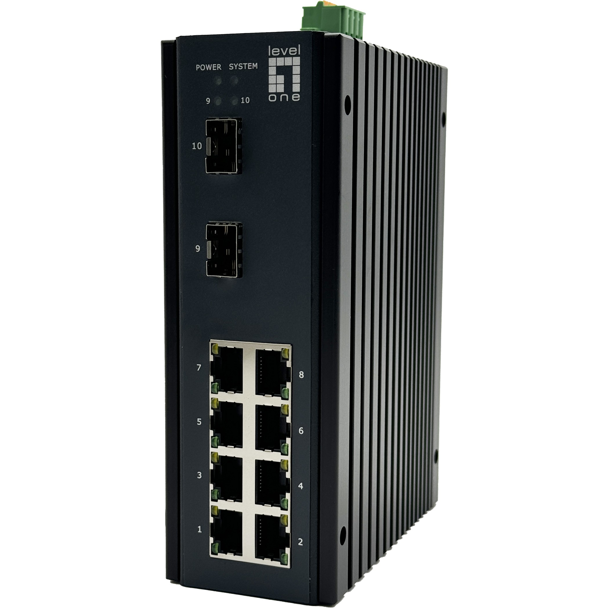Switch LEVELONE IGU-1071 10x GE (8x 1GbE, 2x 2.5GbE SFP)