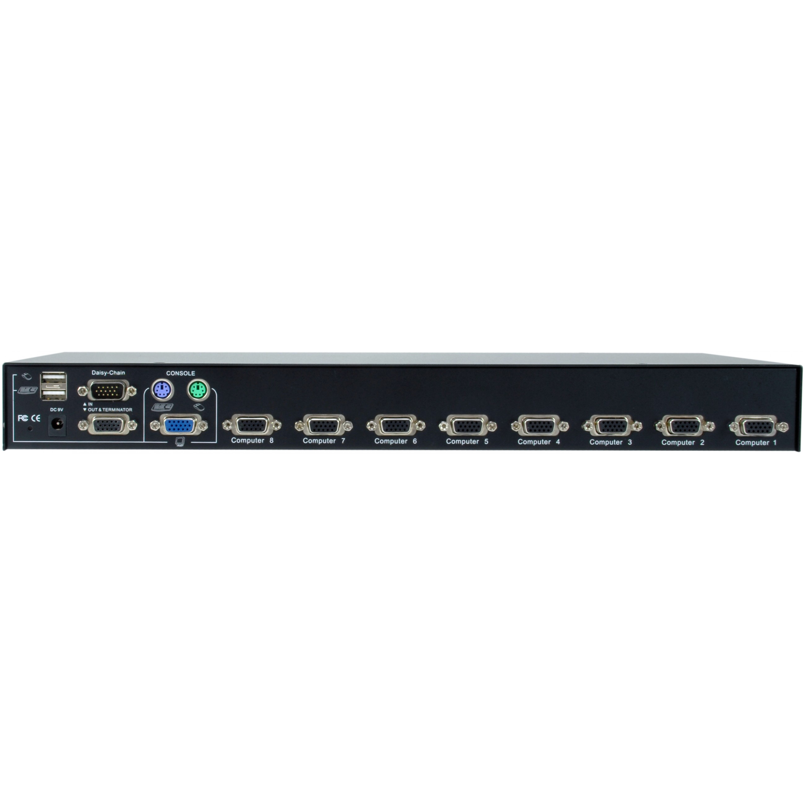 KVM Switch LEVELONE KVM-3208 8-Port PS/2-USB VGA-3