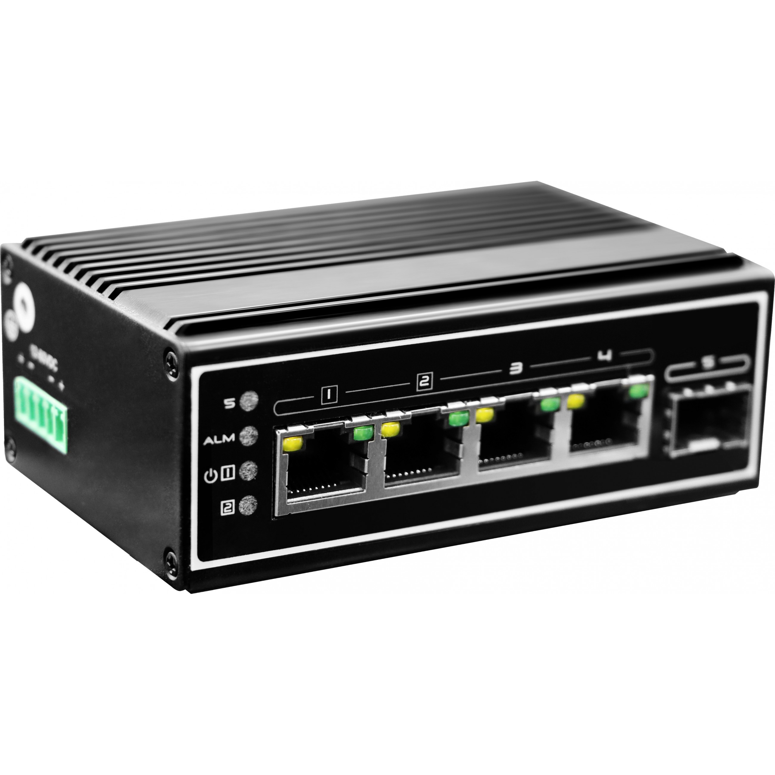 Switch LEVELONE IGP-0502 Industrie 4x GE xGSFP 120W 4xPoE+-0