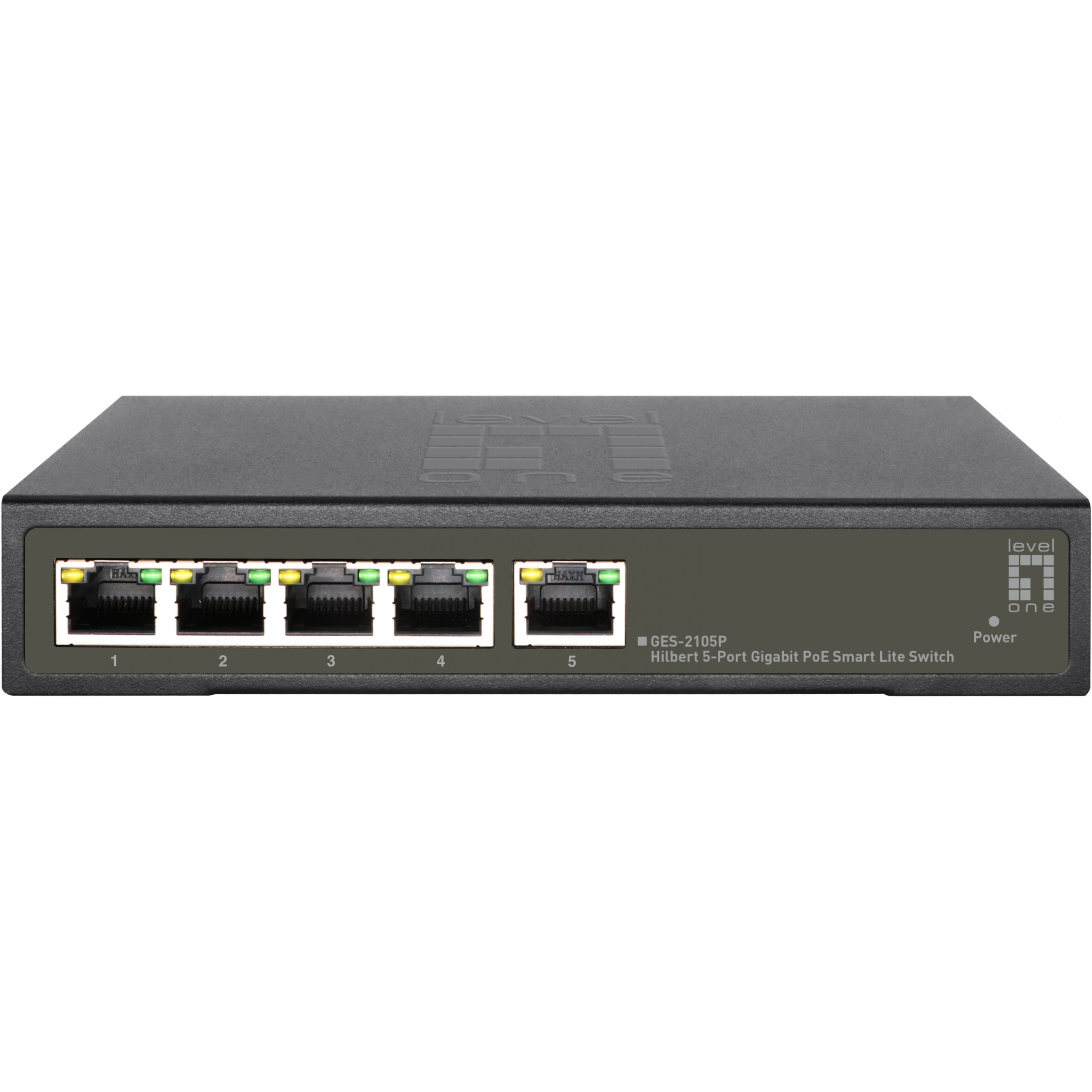 Switch LEVELONE GES-2105P 5x GE (4x PoE+, 60W)
