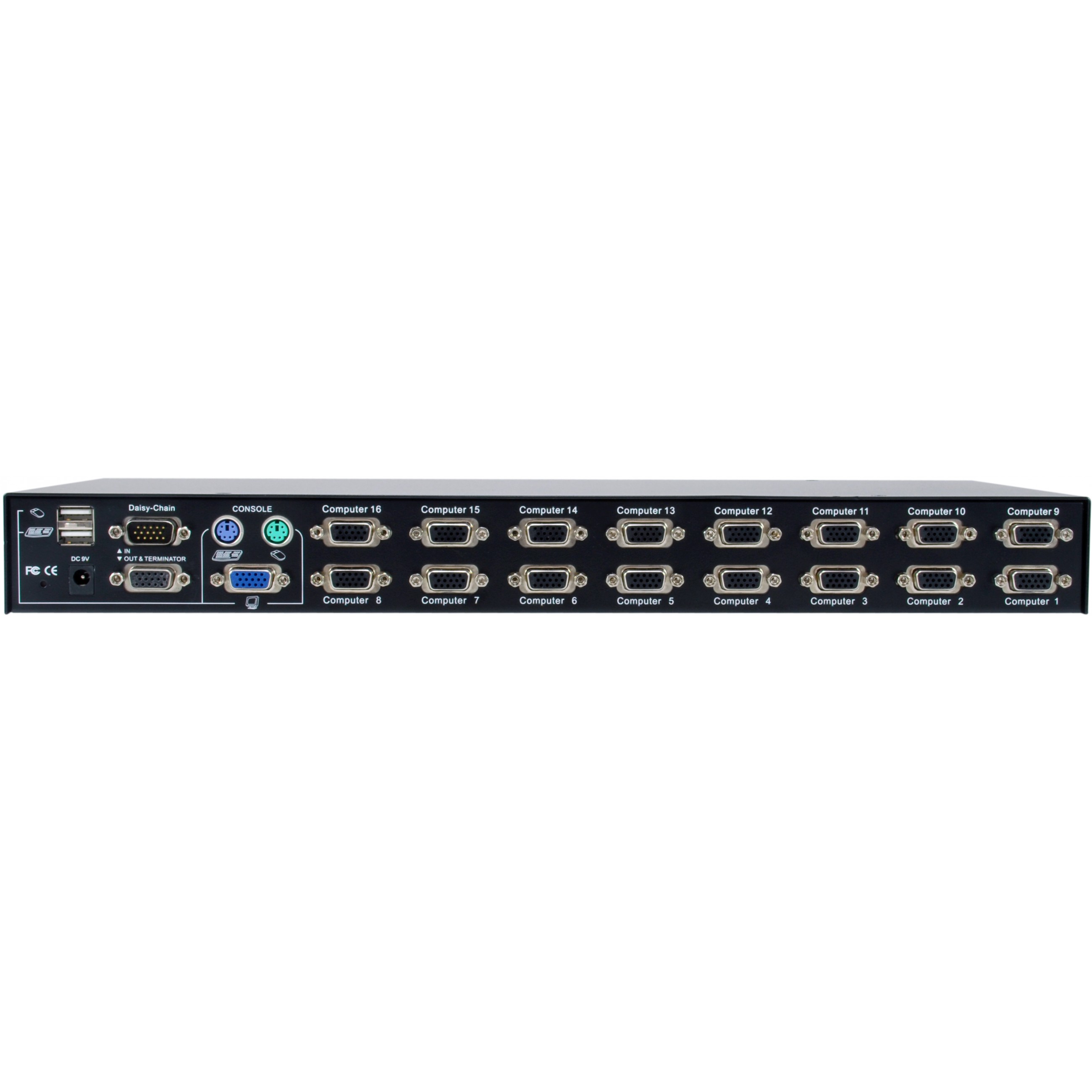 KVM Switch LEVELONE KVM-3216 16-Port PS/2-USB VGA-3