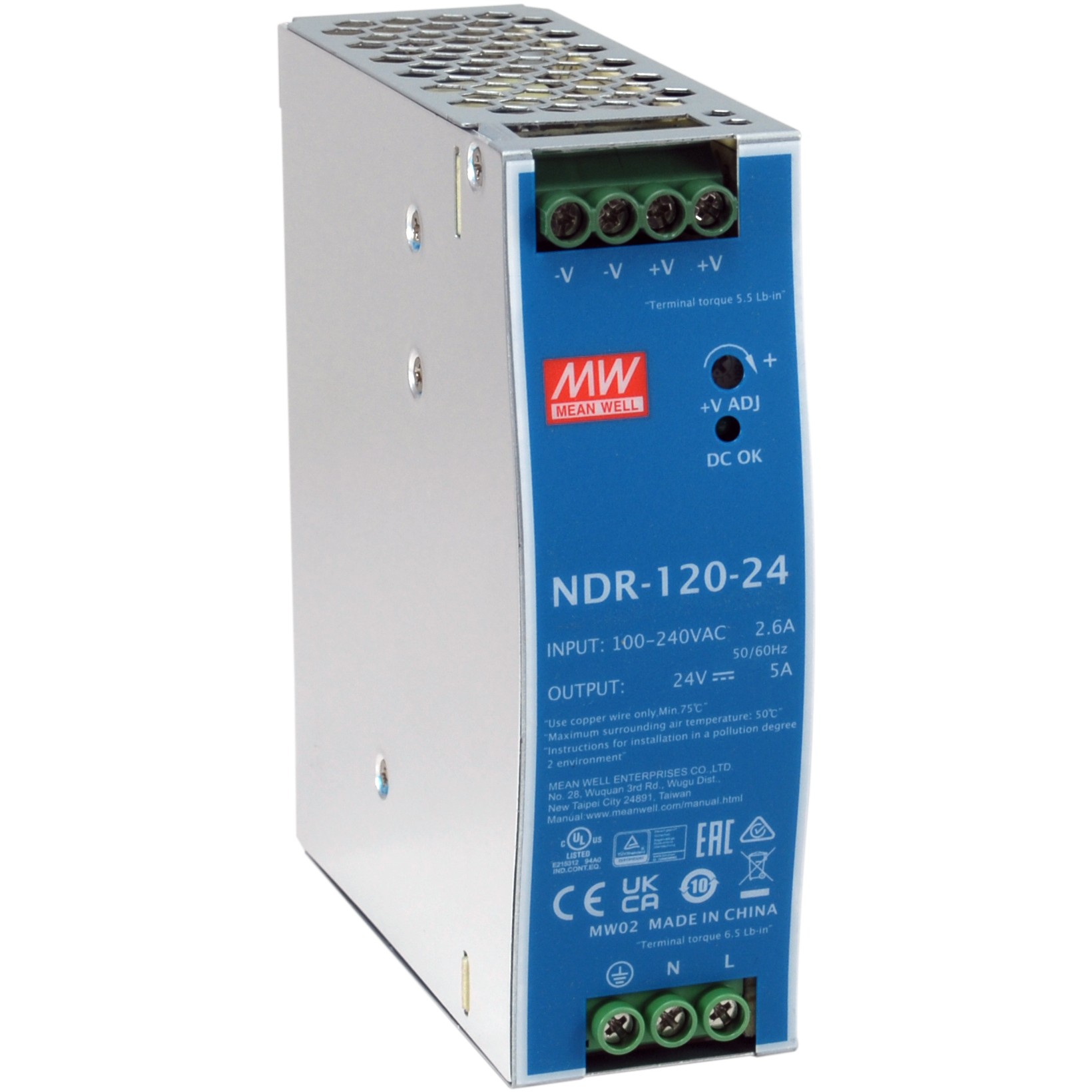 Napajanje LEVELONE POW-2442 24VDC 120W DIN-Schiene si-0