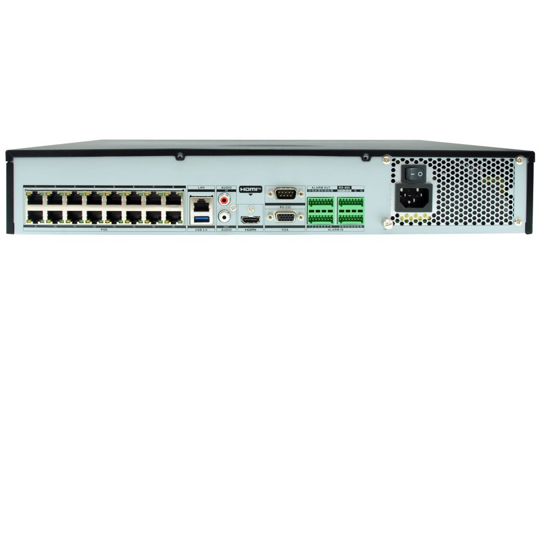 NVR LevelOne NVR-0411 32-Kanal Netzwerk Videorek. PoE H.265 10TB-2
