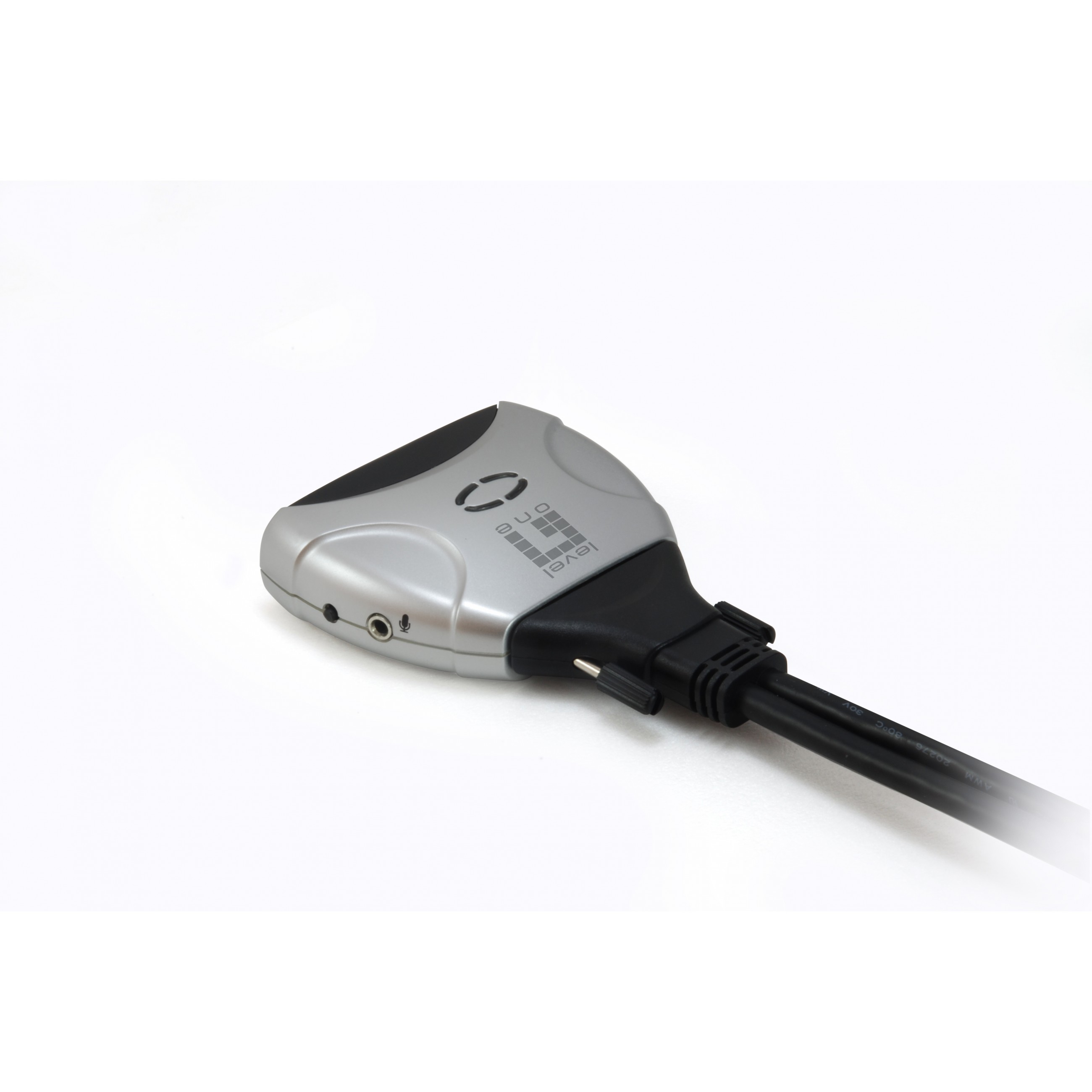 KVM Switch LEVELONE KVM-0260 V2 2x DVI/USB s audio