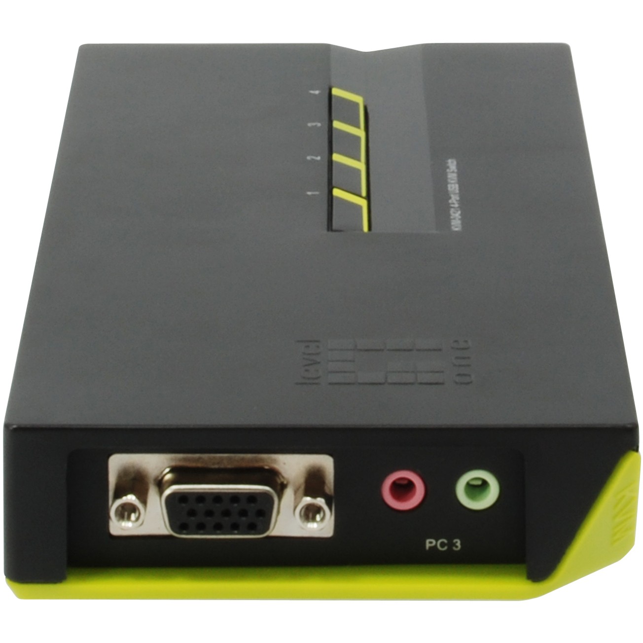 KVM Switch LEVELONE KVM-0410 4-Fach (VGA, 2xUSB, Audio)-5