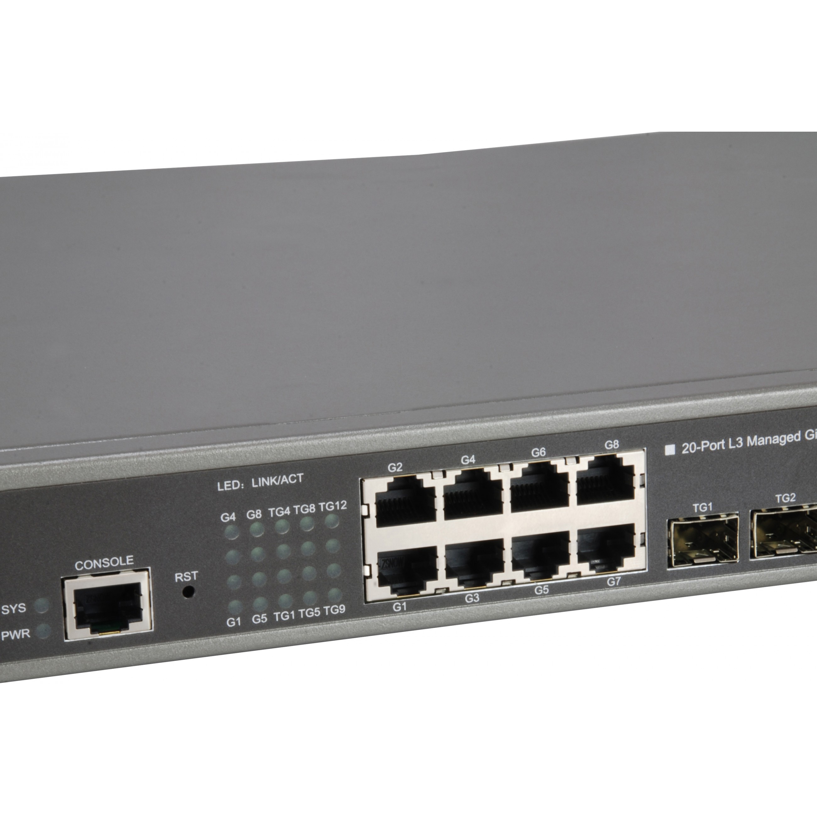 Switch LEVELONE GTL-2091 8x GE 12x10GSFP+19-5