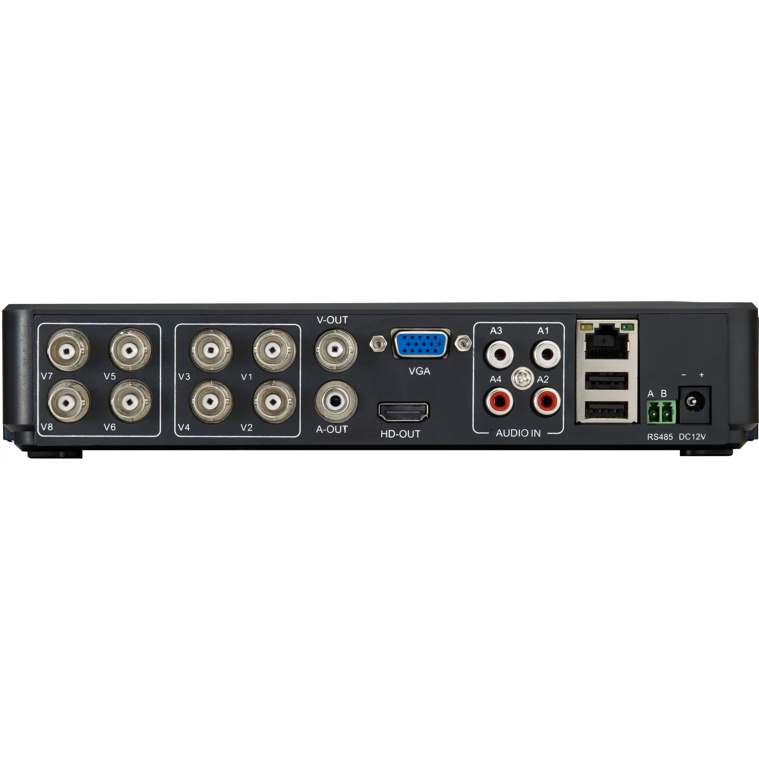 CCTV LevelOne 8-Kanal Fix Out H.264 IR 4xCam inkl.-5
