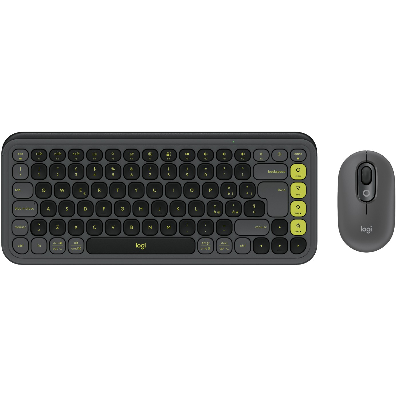 Set za tipkovnicu i miš LOGITECH POP ICON COMBO MOUSE AND KB