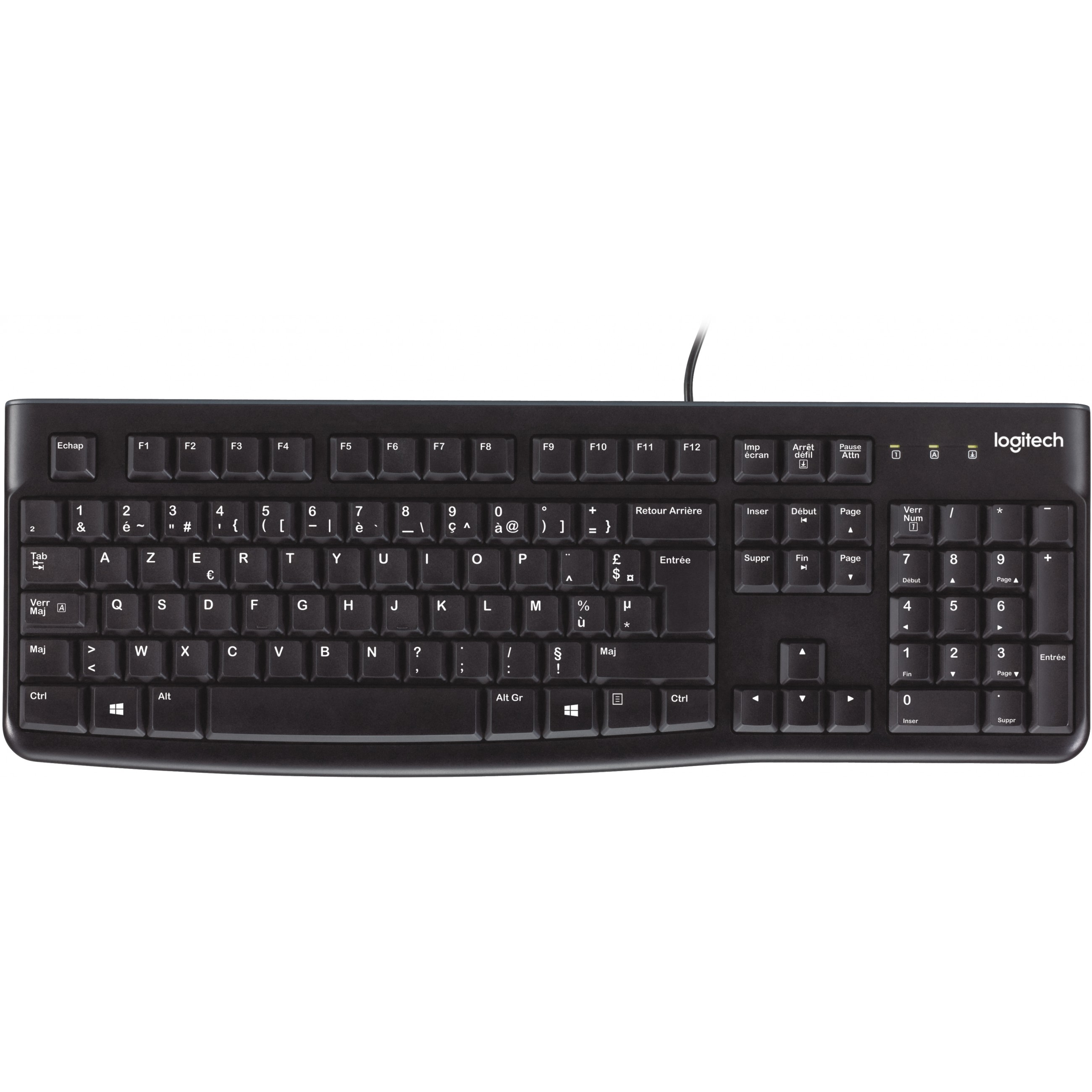 Tipkovnica LOGITECH K120 – internacionalna non HR tipkovnica-0