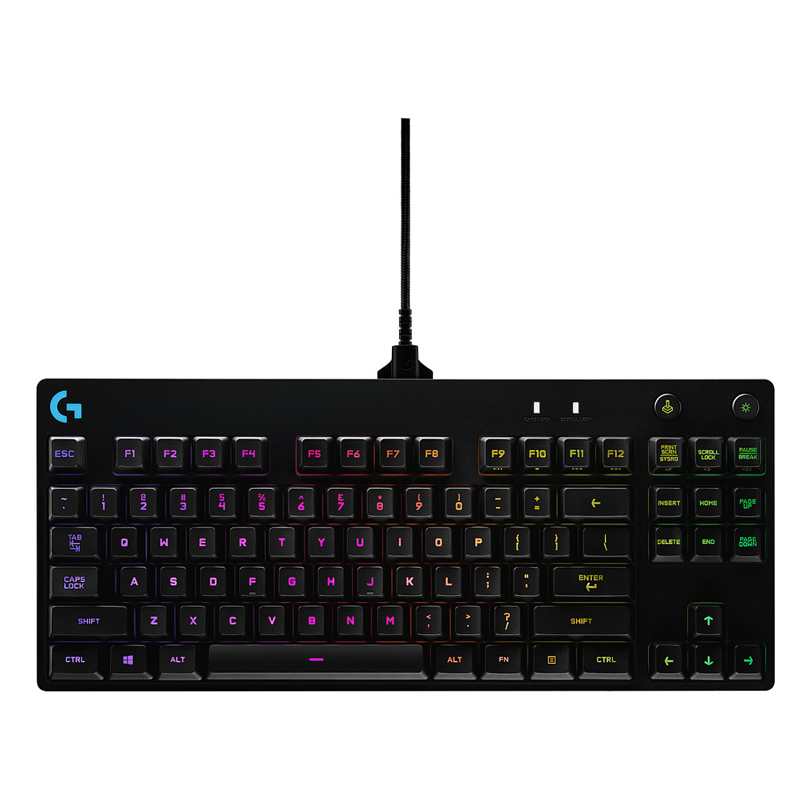 Mehanička gaming tipkovnica LOGITECH G PRO (TKL, GX Blue)