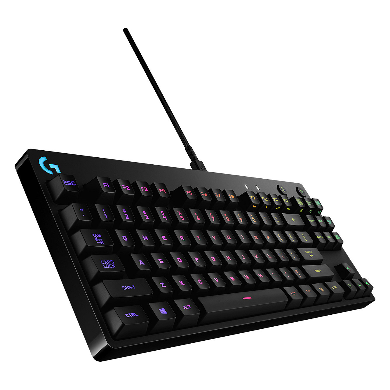 Mehanička gaming tipkovnica LOGITECH G PRO (TKL, GX Blue)-1