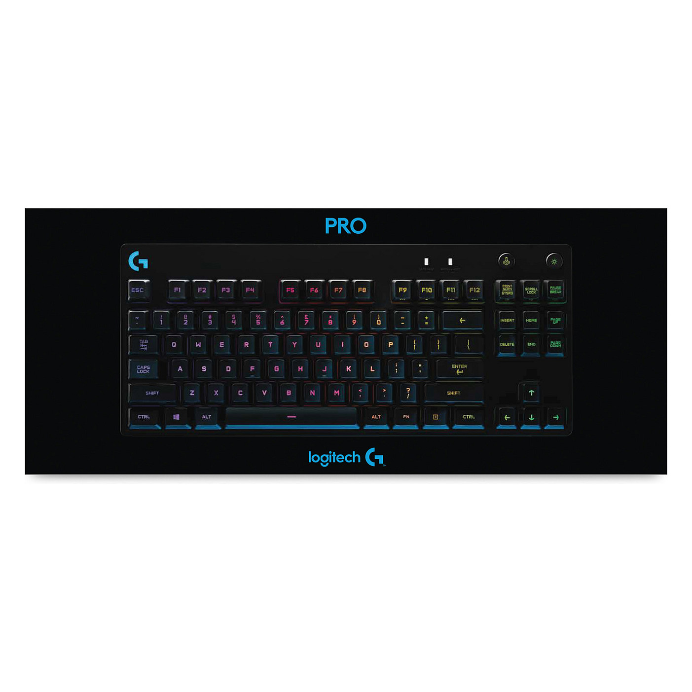 Mehanička gaming tipkovnica LOGITECH G PRO (TKL, GX Blue)-5