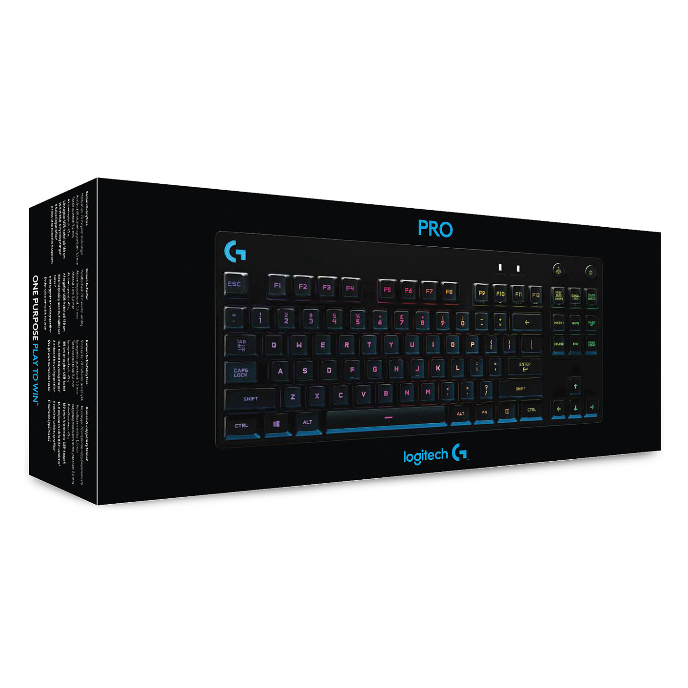 Mehanička gaming tipkovnica LOGITECH G PRO (TKL, GX Blue)-6