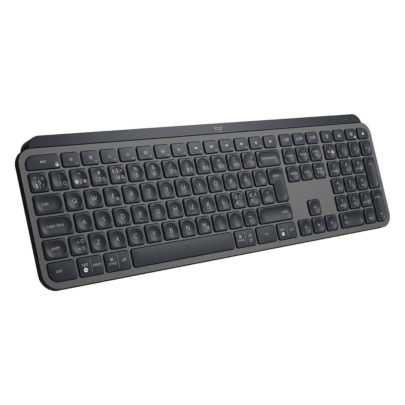 Bežična tipkovnica LOGITECH MX Keys for Business (Graphite, osvijetljena)-3