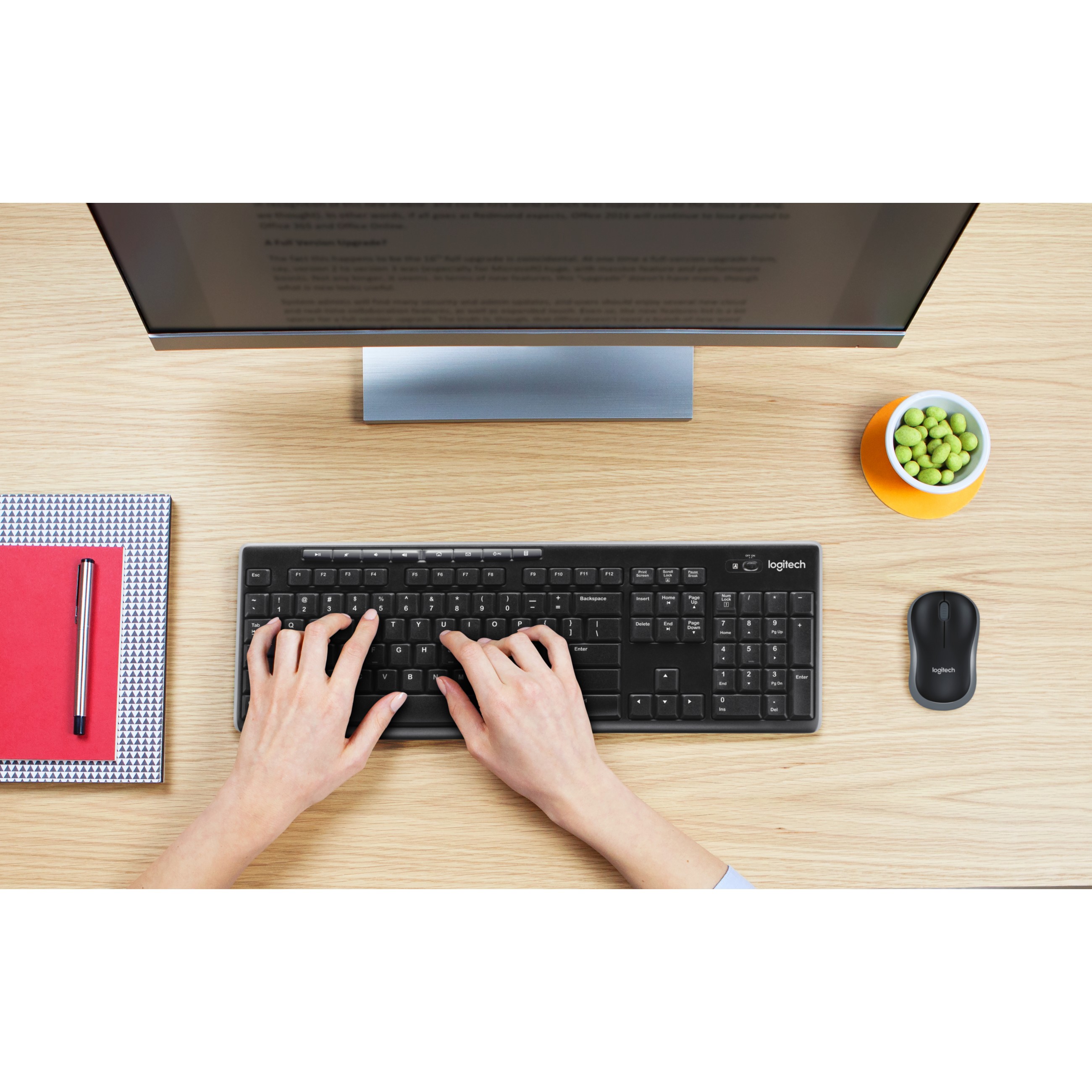 Bežični set tipkovnica i miša LOGITECH bežični COMBO MK270 – internacionalna non HR tipkovnica-6