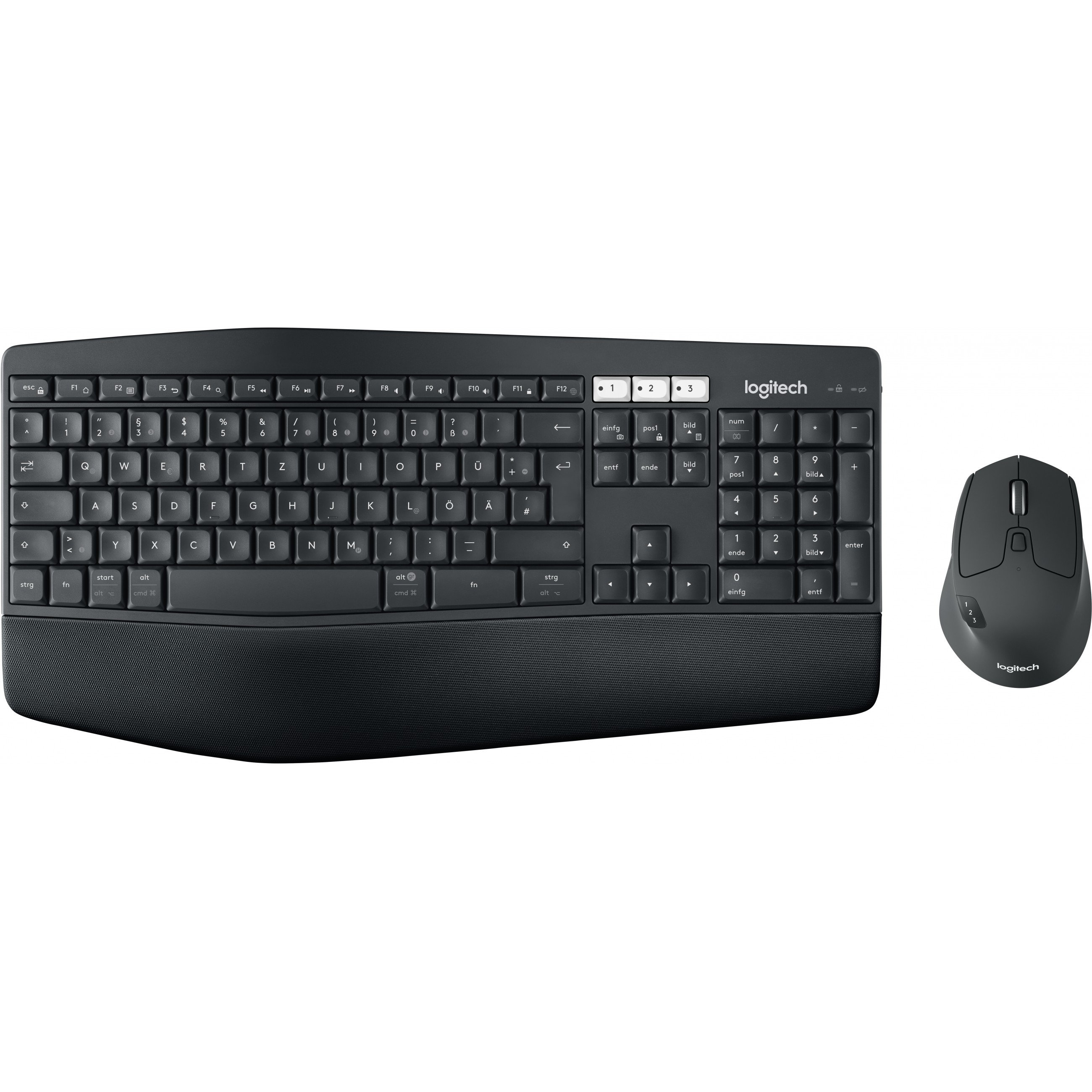 Tipkovnica LOGITECH MK850 PERFORMANCE WRLS COMBO – internacionalna non HR tipkovnica