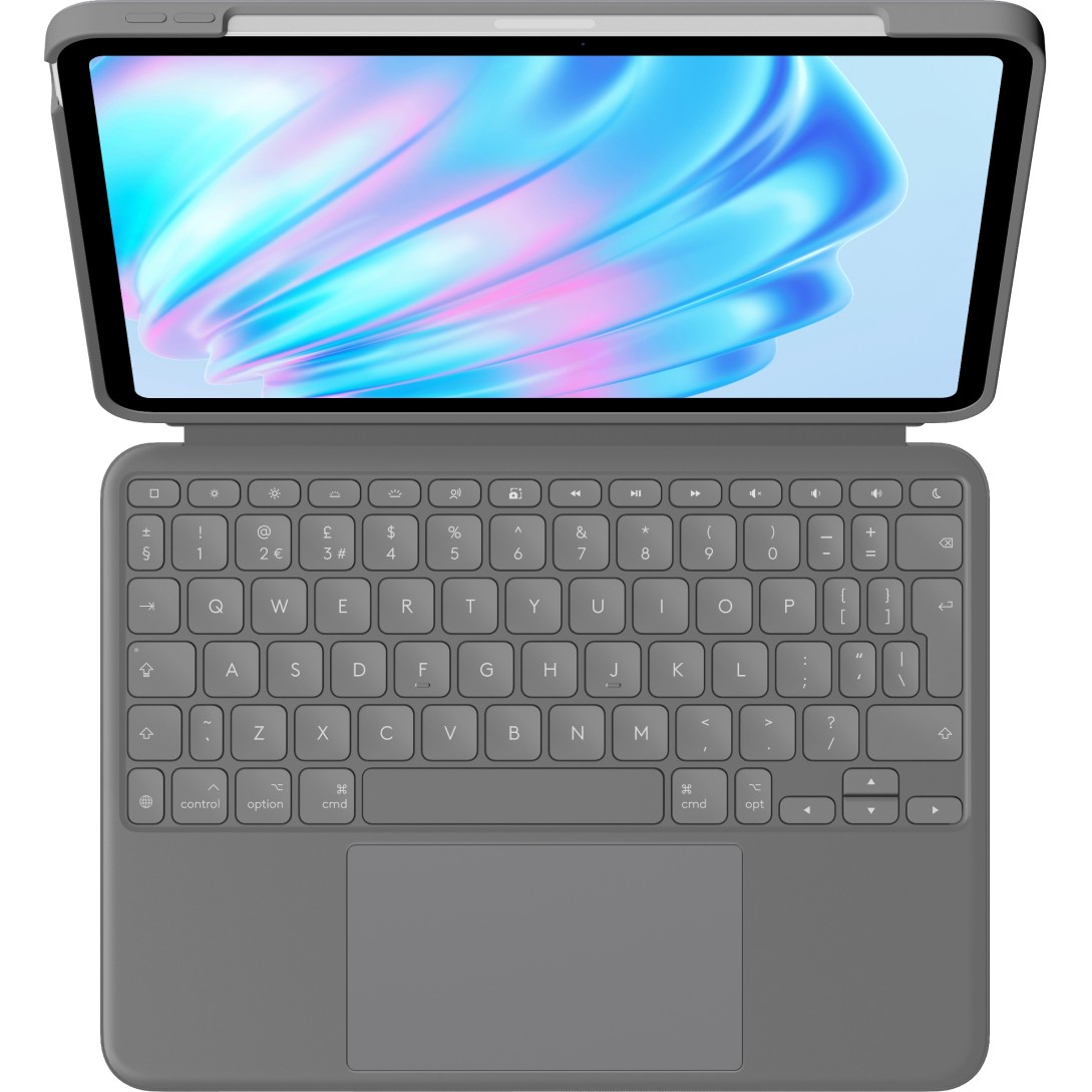 Dodaci za tablet → LOGITECH → COMBOTOUCH FOR IPADAIR 11INCHM2 – internacionalna non HR tipkovnica-1