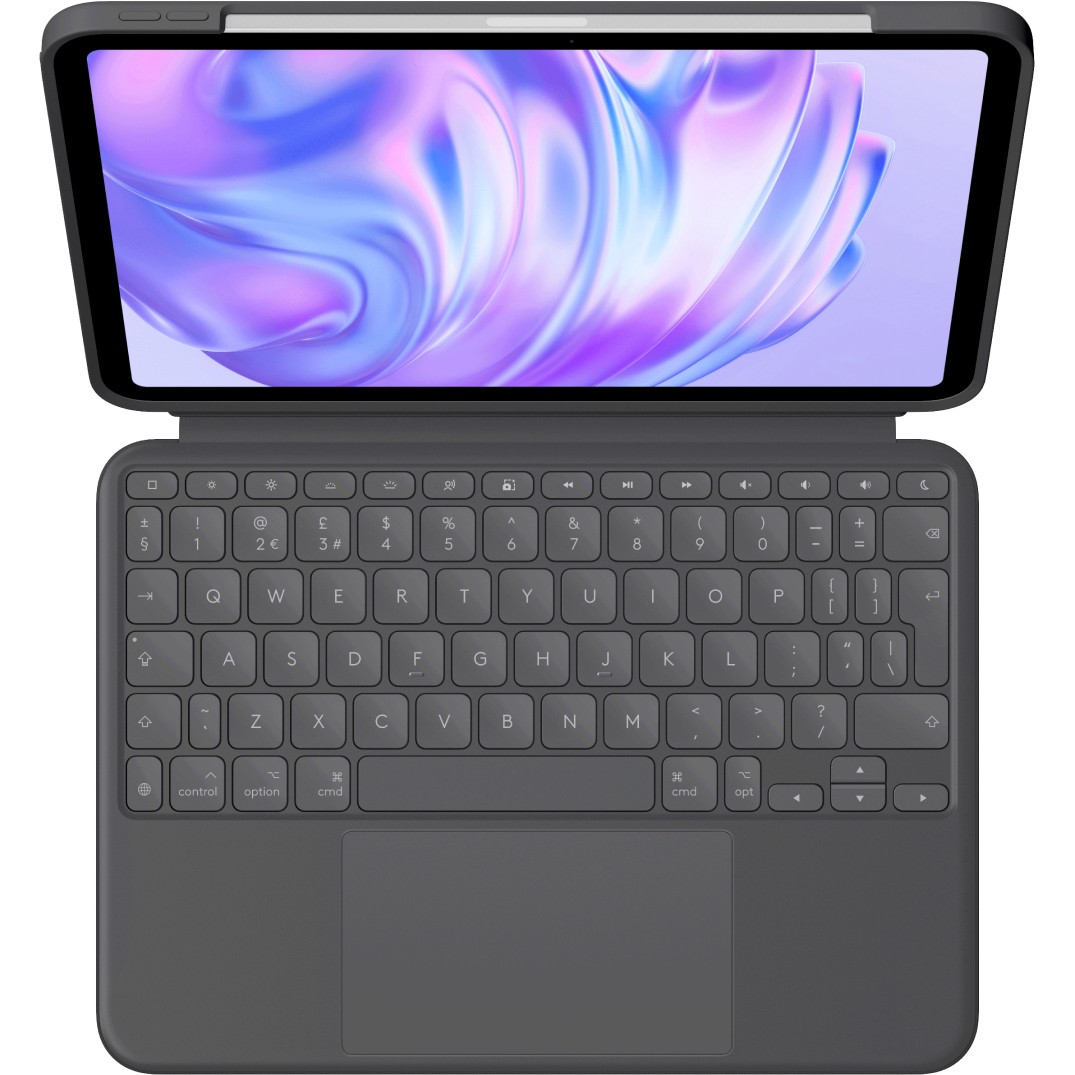 Dodaci za tablet → LOGITECH → COMBOTOUCH FOR IPADAIR 11INCHM4 – internacionalna non HR tipkovnica-2