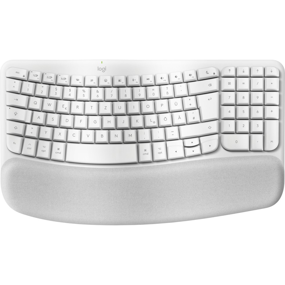 Tipkovnica LOGITECH WAVE KEYS FOR MAC WRLS ERGO – internacionalna non HR tipkovnica