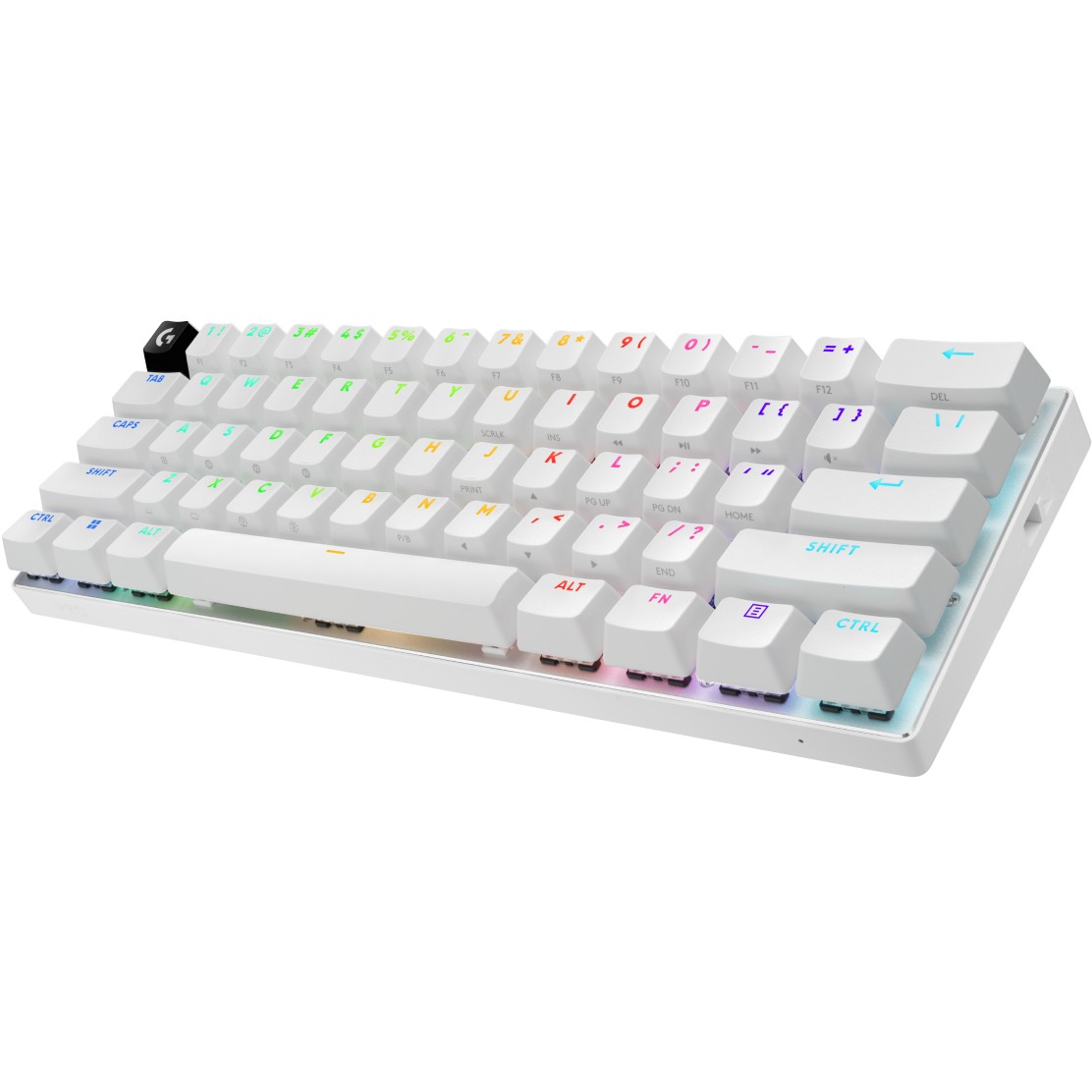 Gaming tipkovnica LOGITECH PRO X 60 TKL LIGHTSPEED (TKL, bežična, RGB, mehanička, plava prekidača) – internacionalna non HR tipkovnica-1