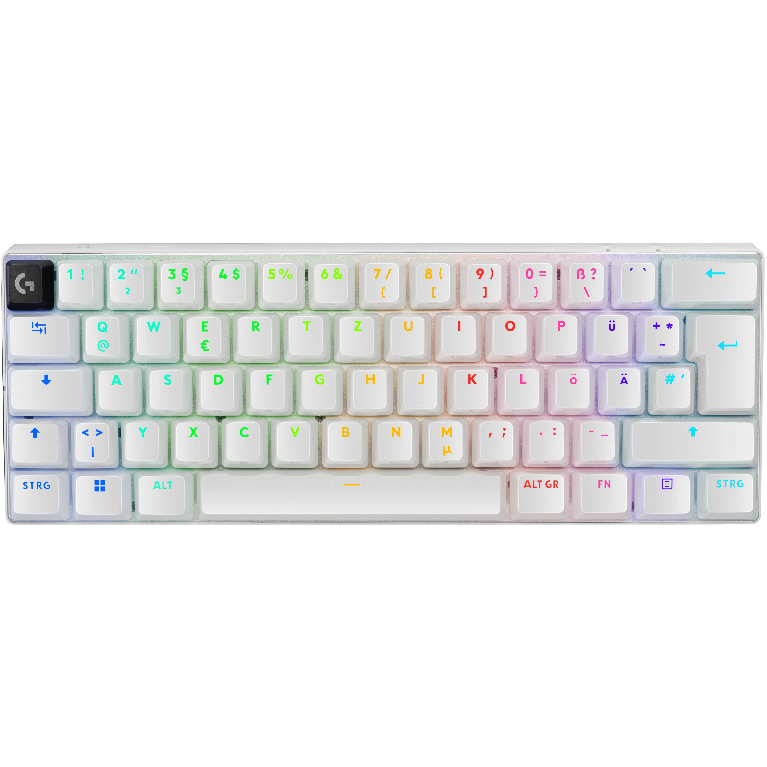 Gaming tipkovnica LOGITECH PRO X 60 TKL LIGHTSPEED (TKL, bežična, RGB, mehanička, plava prekidača) – internacionalna non HR tipkovnica-2
