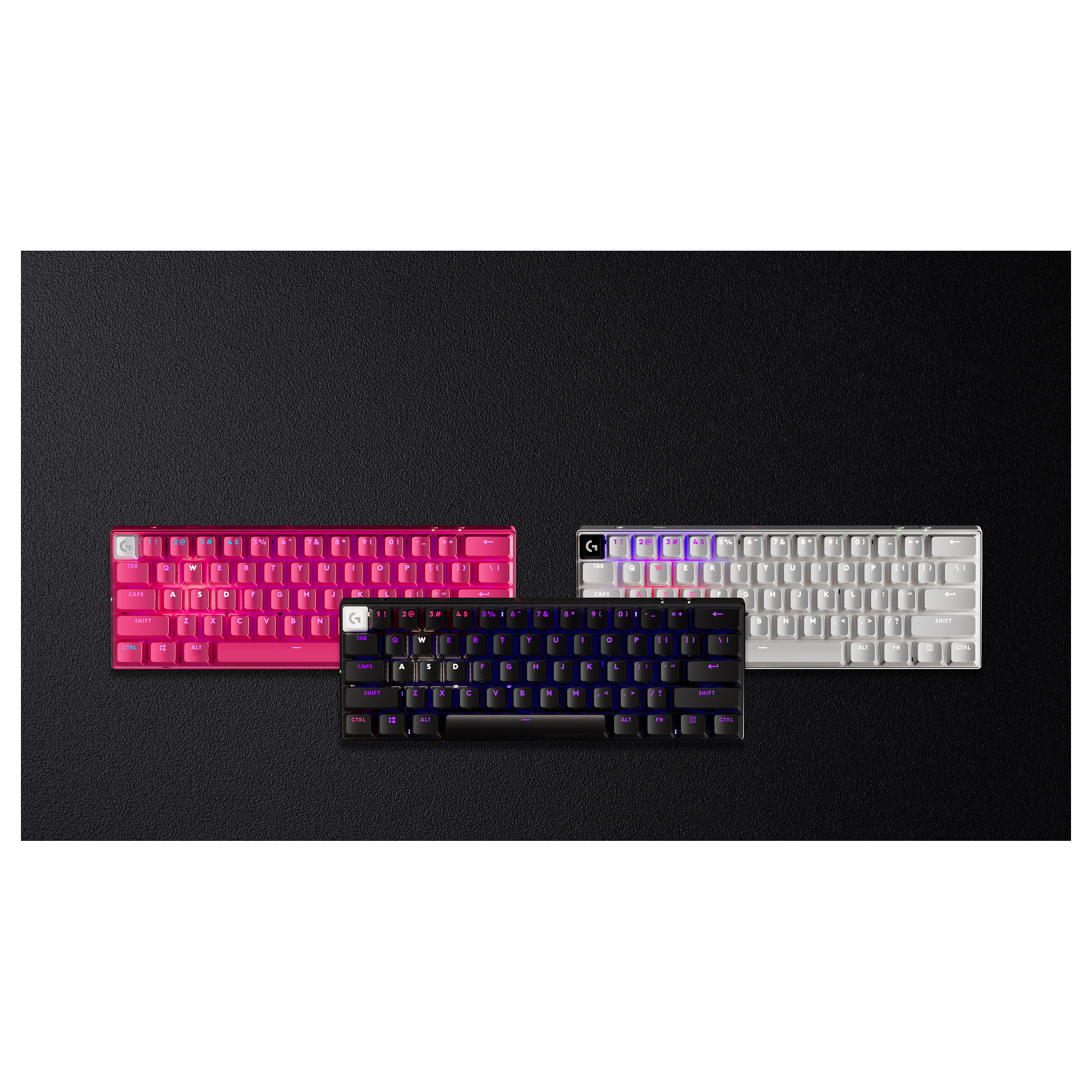 Gaming tipkovnica LOGITECH PRO X 60 TKL LIGHTSPEED (TKL, bežična, RGB, mehanička, plava prekidača) – internacionalna non HR tipkovnica-7